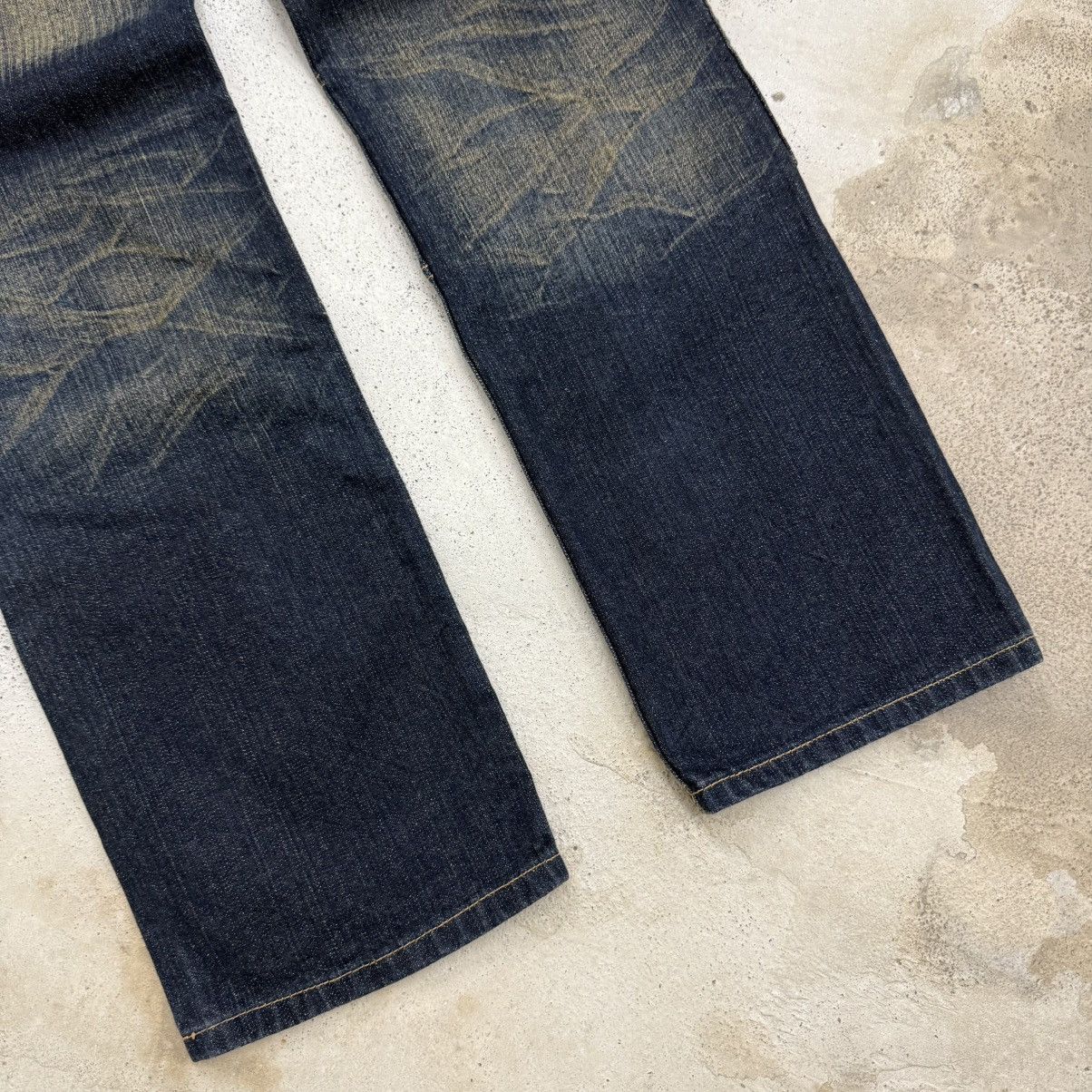 Japanese Brand Jeans De Art Utility Art Mudwash Heavy OZ Denim Pants Size US 30 / EU 46 - 15 Thumbnail