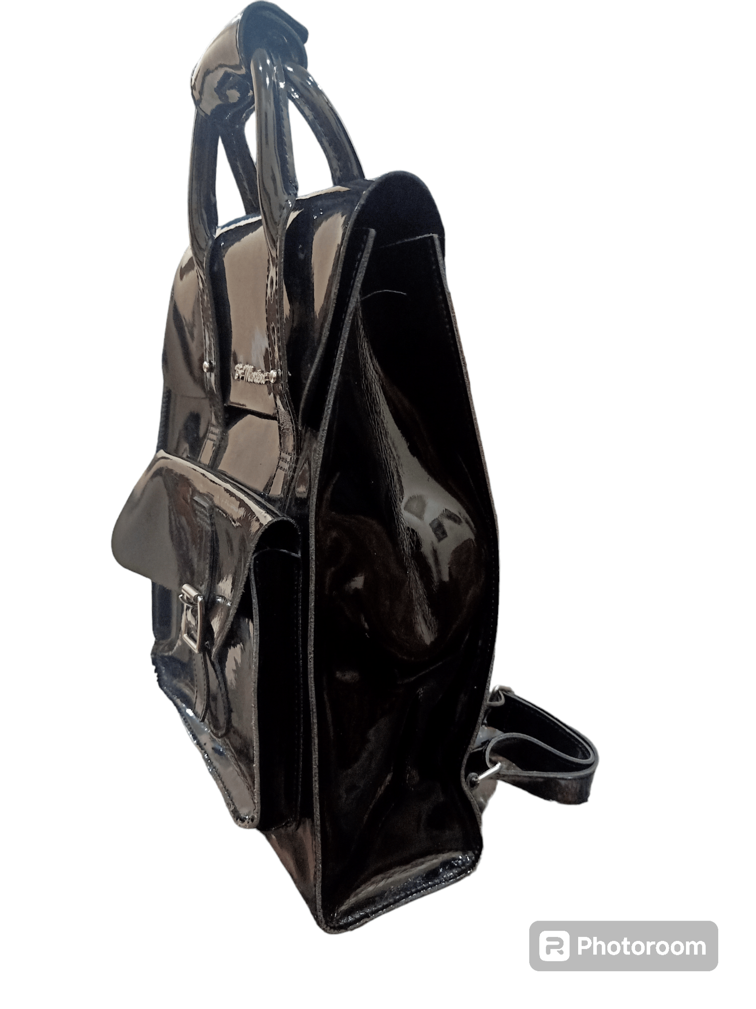 Dr. Martens Dr Martens Patent Leather Backpack Size ONE SIZE - 3 Thumbnail