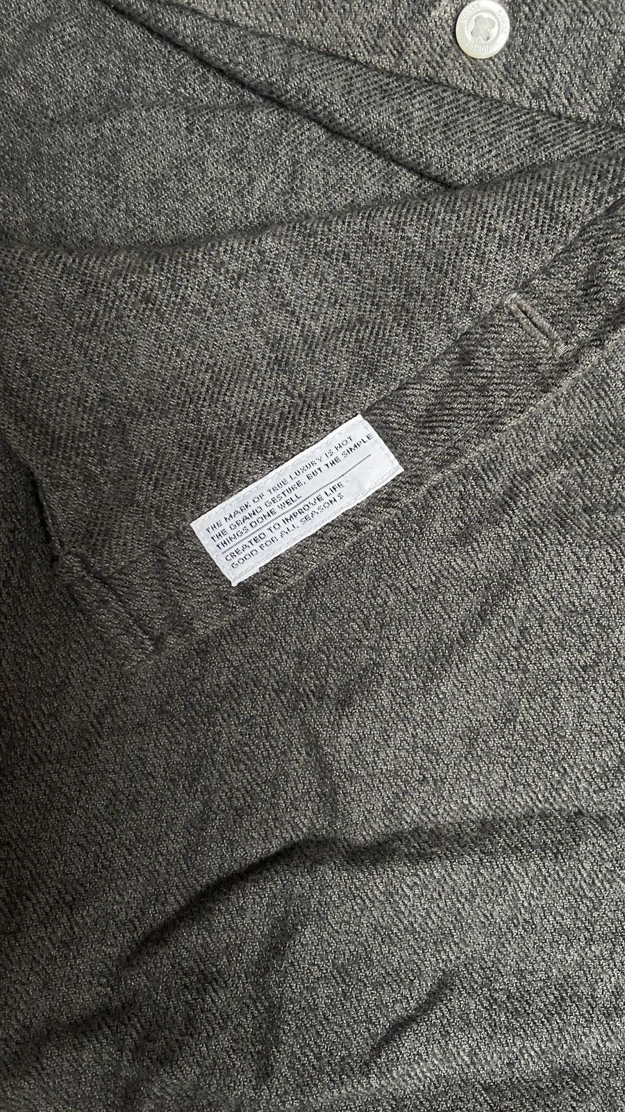 Norse Projects Norse Project Anton Brushed Flannel Checkred ButtonUp Shirt Size US L / EU 52-54 / 3 - 6 Thumbnail