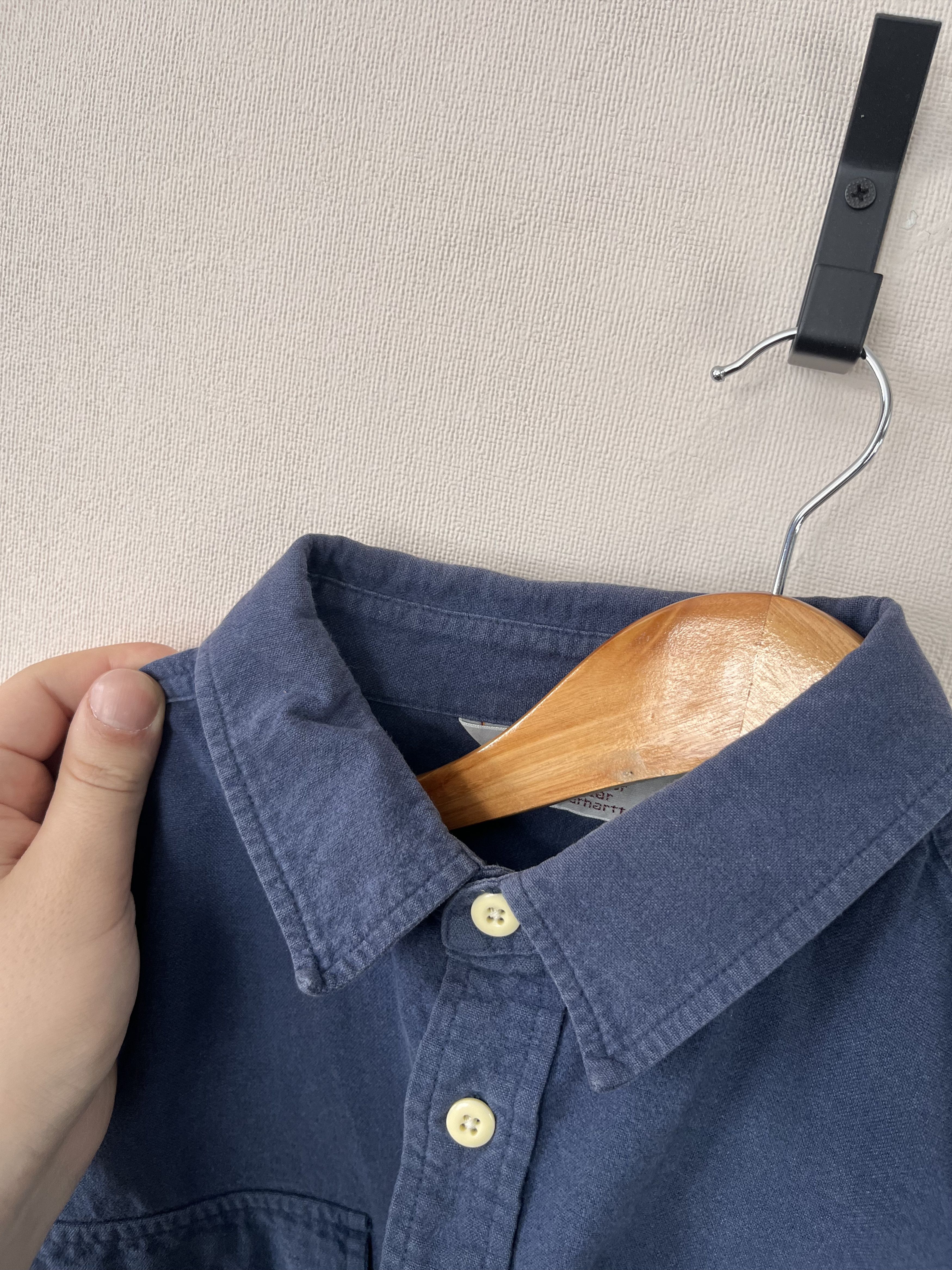 Carhartt Carhartt long sleeve Blue Vendor L/S Shirt workwear Pocket Size US L / EU 52-54 / 3 - 7 Thumbnail