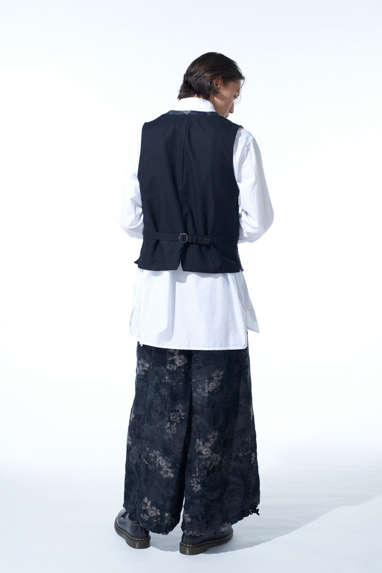 Yohji Yamamoto S'yte Yohji Yamamoto - FADED FLORAL JACQUARD VEST Size US L / EU 52-54 / 3 - 11 Thumbnail