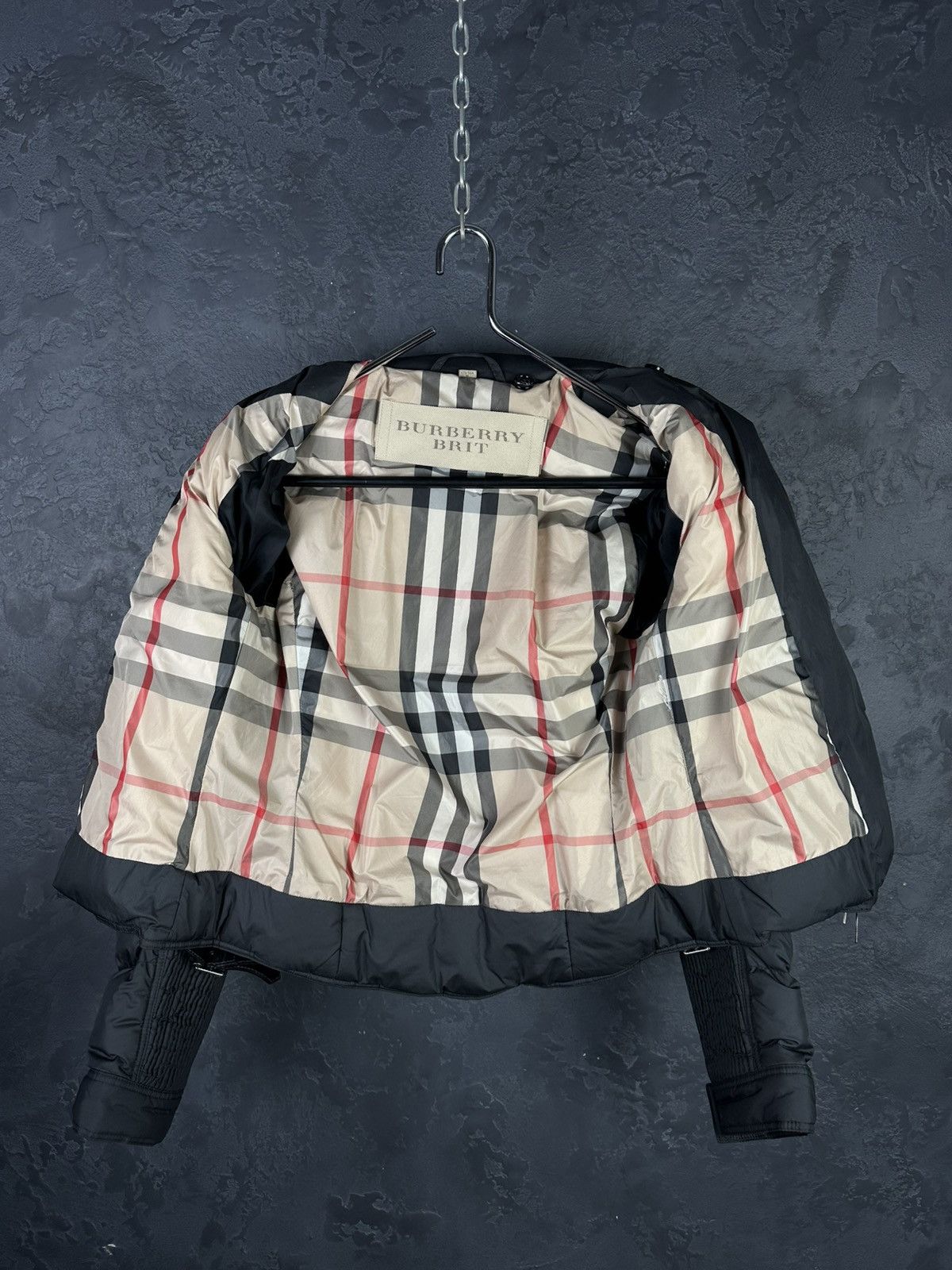Burberry Women's BURBERRY BRIT Black Lightweight Down Jacket Size M Size M / US 6-8 / IT 42-44 - 18 Thumbnail