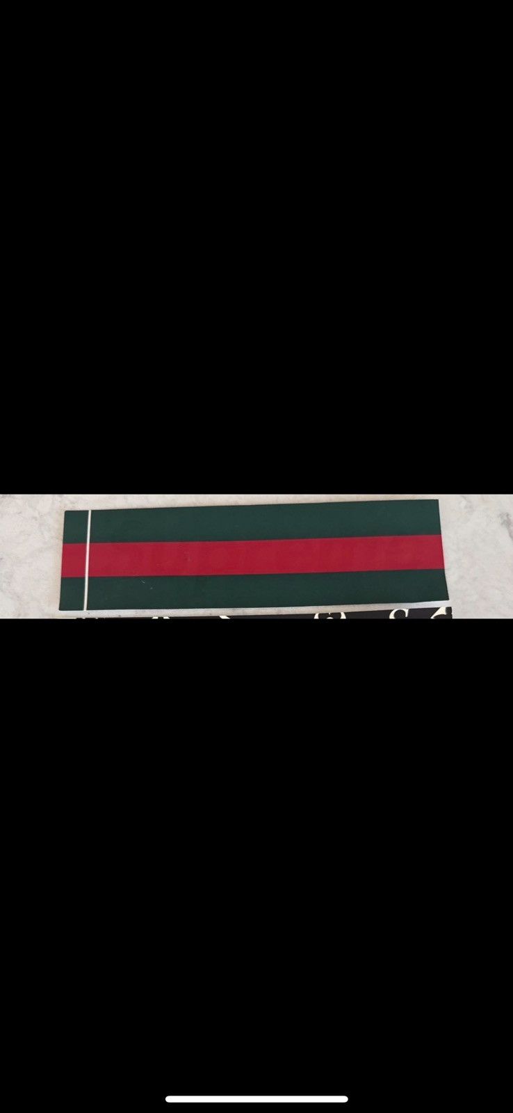 Supreme x Gucci 2018 sticker