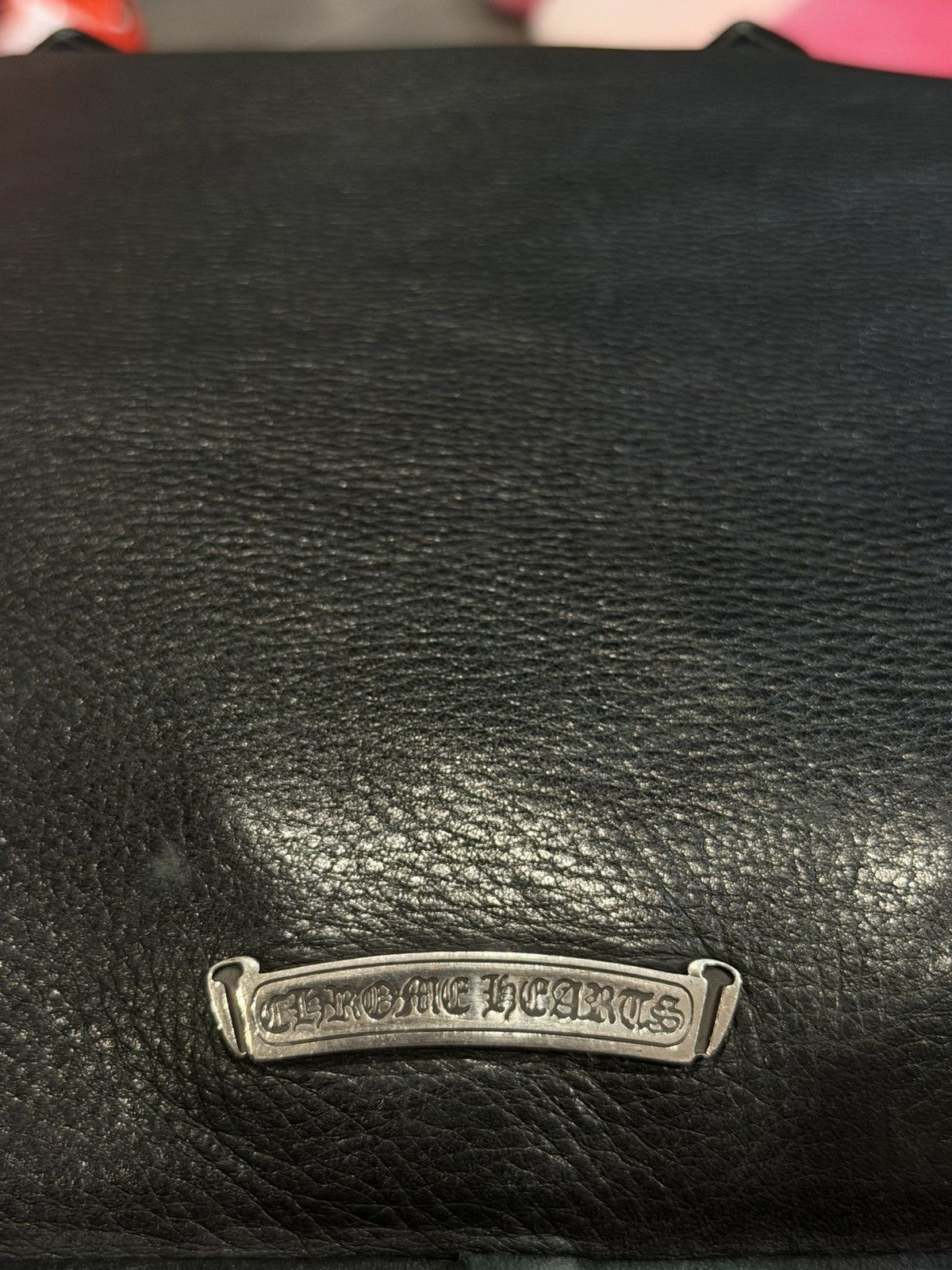 Chrome Hearts Chrome Hearrts 21 Patch Black Leather Bag Size ONE SIZE - 6 Thumbnail