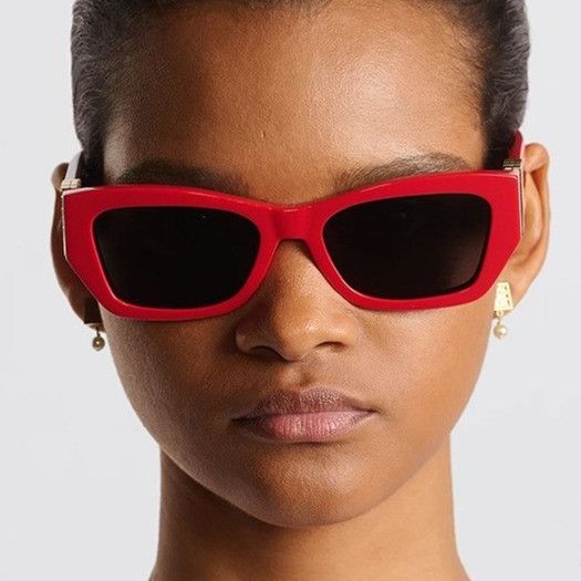 Dior Dior MISSDIOR S1I 73A0 Sunglasses Pink Cat Eye Frame Size ONE SIZE - 3 Thumbnail