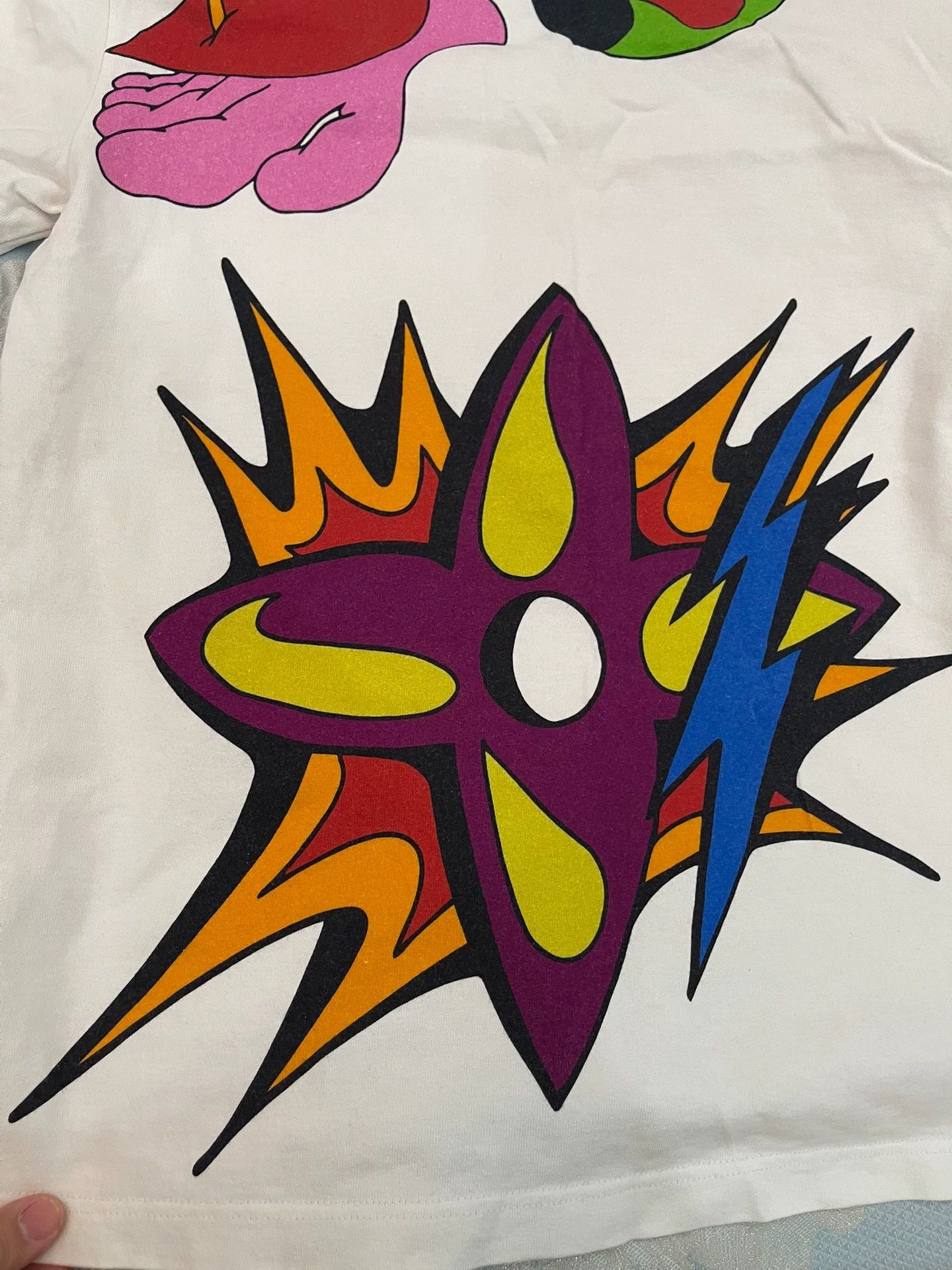 Louis Vuitton LV FlameHouseGraffiti TS M | Classic Logo + Back Monogram Size US M / EU 48-50 / 2 - 6 Thumbnail