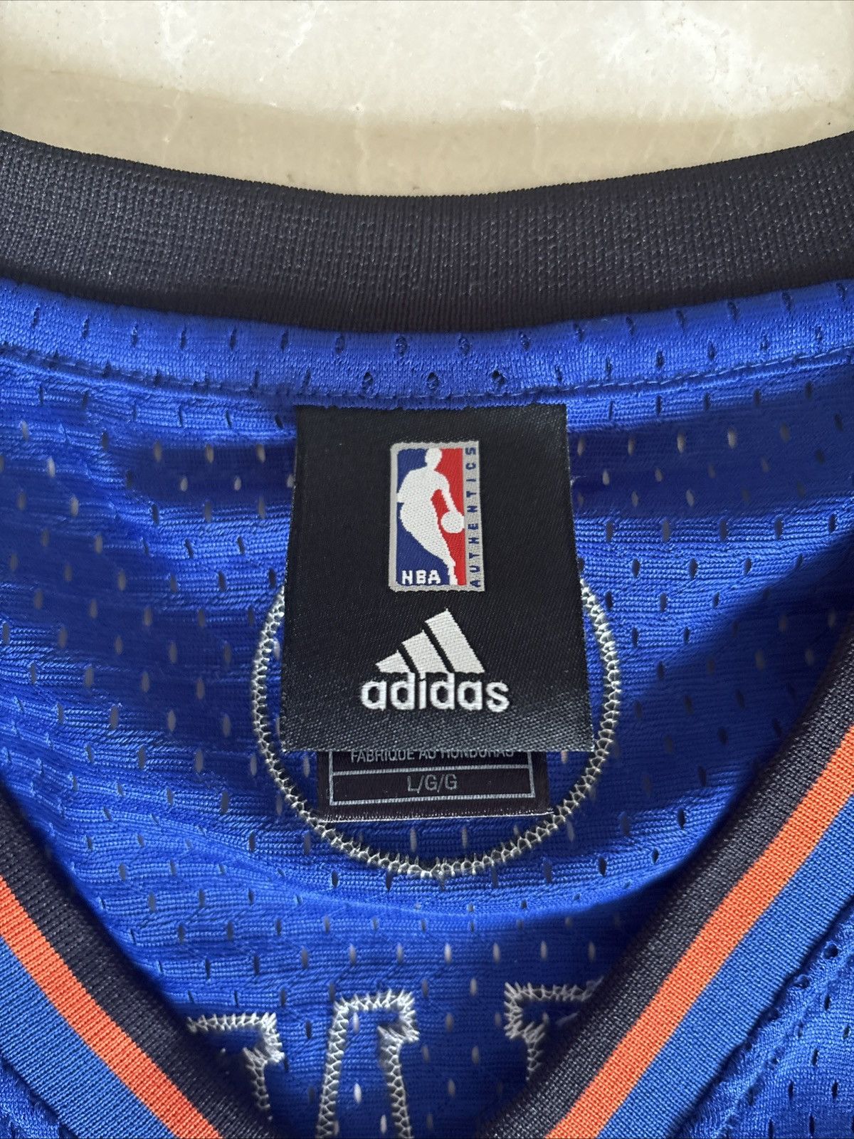 Adidas × NBA × Vintage RARE NBA Adidas New York Knicks Nate Robinson Jersey #2 Blue Size US L / EU 52-54 / 3 - 6 Thumbnail