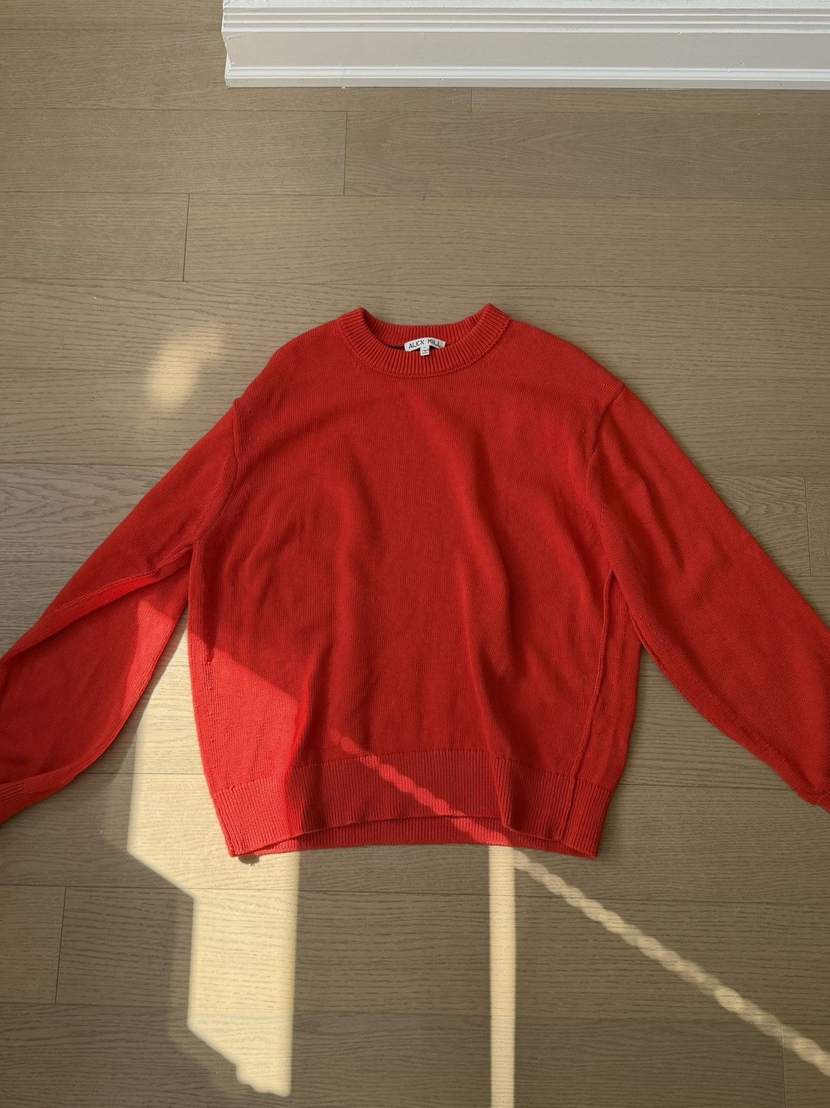 Alex Mill Gabriel Crewneck Sweater in Cotton Linen Size US L / EU 52-54 / 3 - 1 Thumbnail