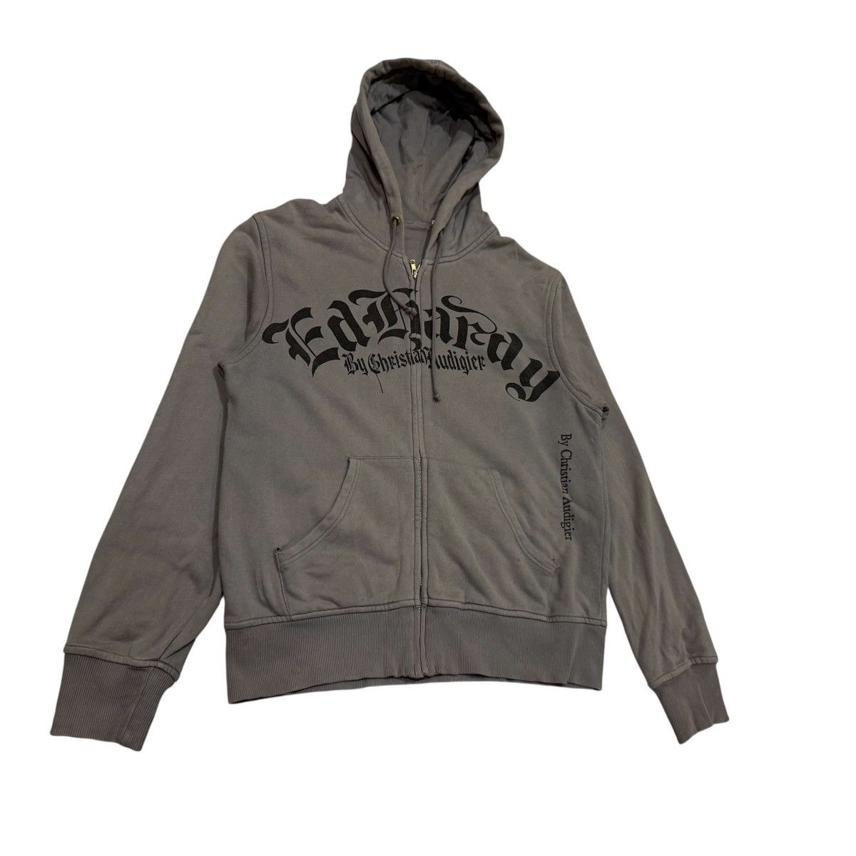 Ed Hardy Vintage Y2K Ed Hardy Skull Tiger Zip Up Hoodie Grey Tattoo Size US L / EU 52-54 / 3 - 6 Thumbnail