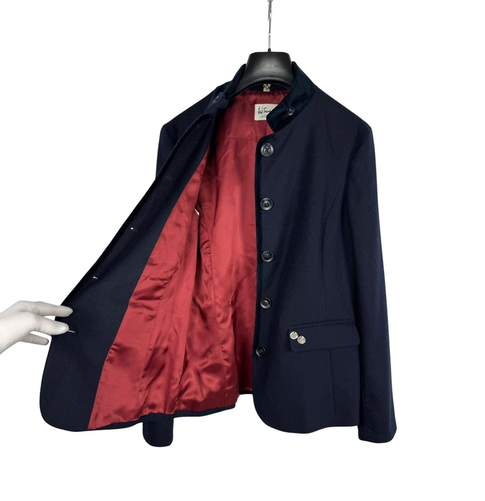 Other Luis Trenker Wool Navy Jacket size 40 Size S / US 4 / IT 40 - 13 Thumbnail