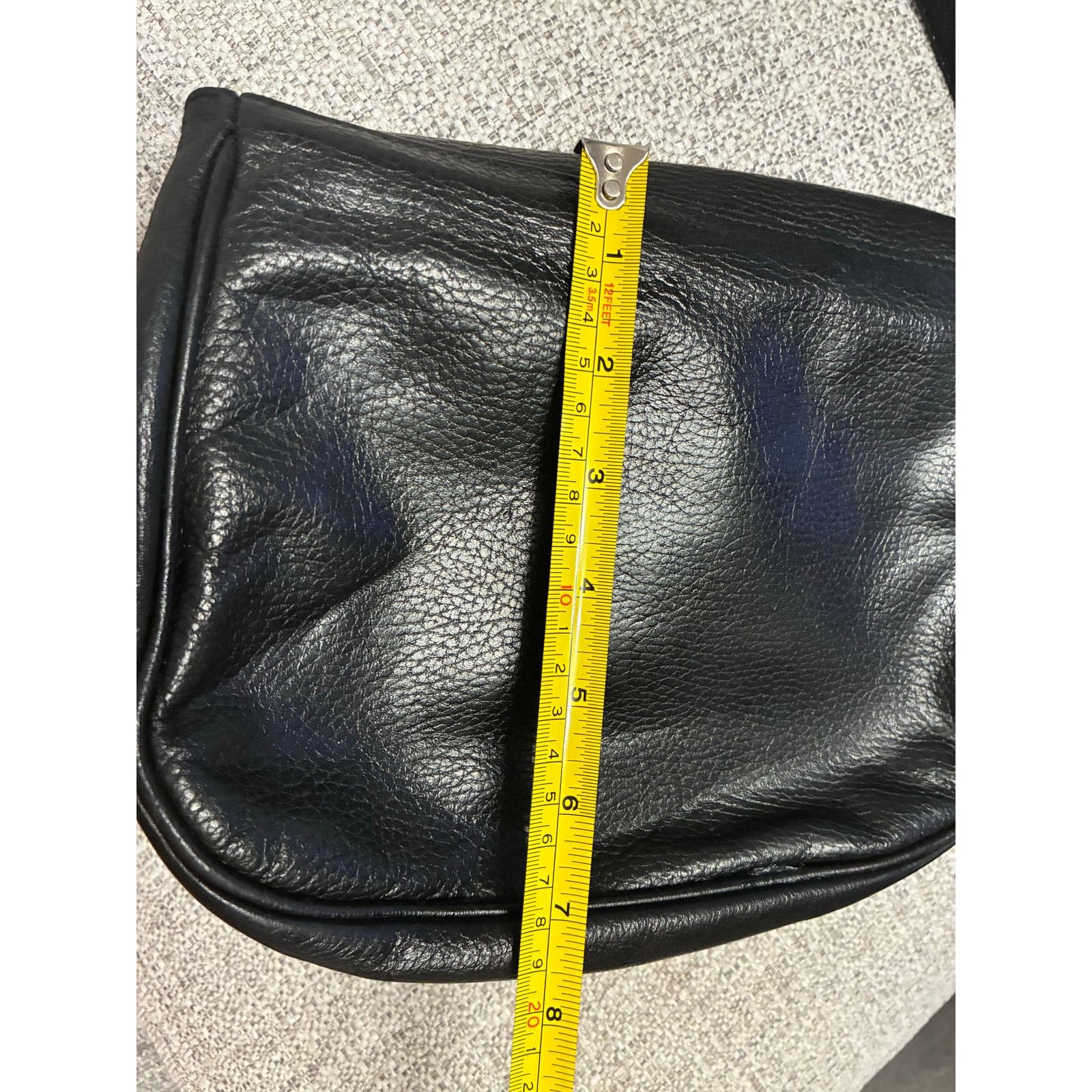 Other John A Brown Women's Black Genuine Leather Crossbody Bag Size ONE SIZE - 9 Thumbnail