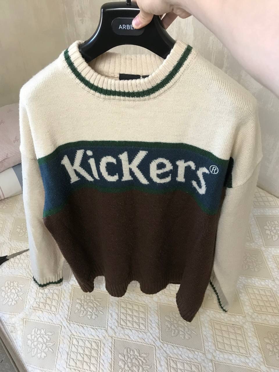 Kickers 🔥 KICKERS VINTAGE BIG LOGO Y2K Sweatshirt Pullover Sweater Size US M / EU 48-50 / 2 - 5 Thumbnail