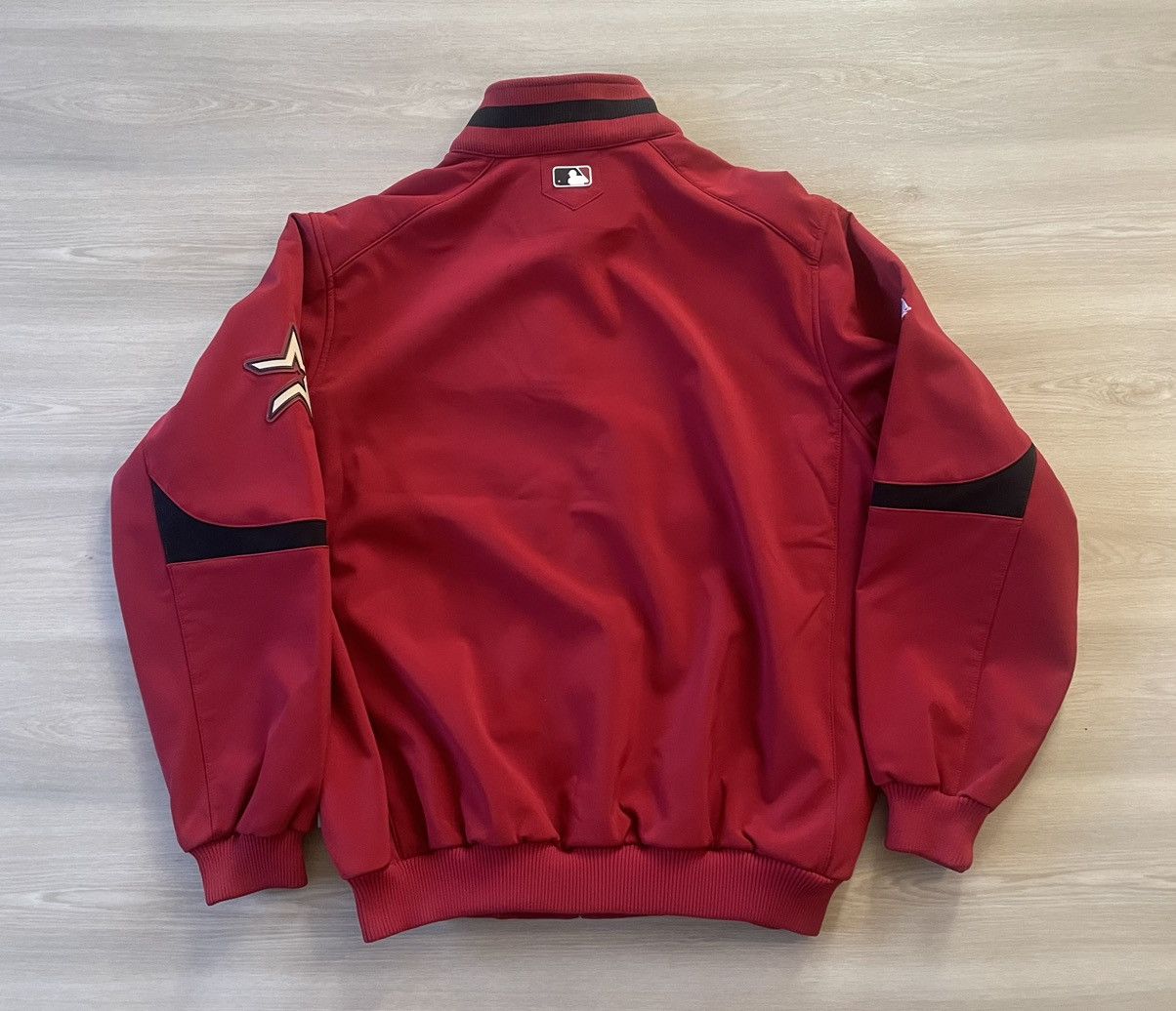 Hypebeast × Majestic × Vintage Vintage Houston Astros Therma Base Jacket Mens XL Size US XL / EU 56 / 4 - 5 Thumbnail