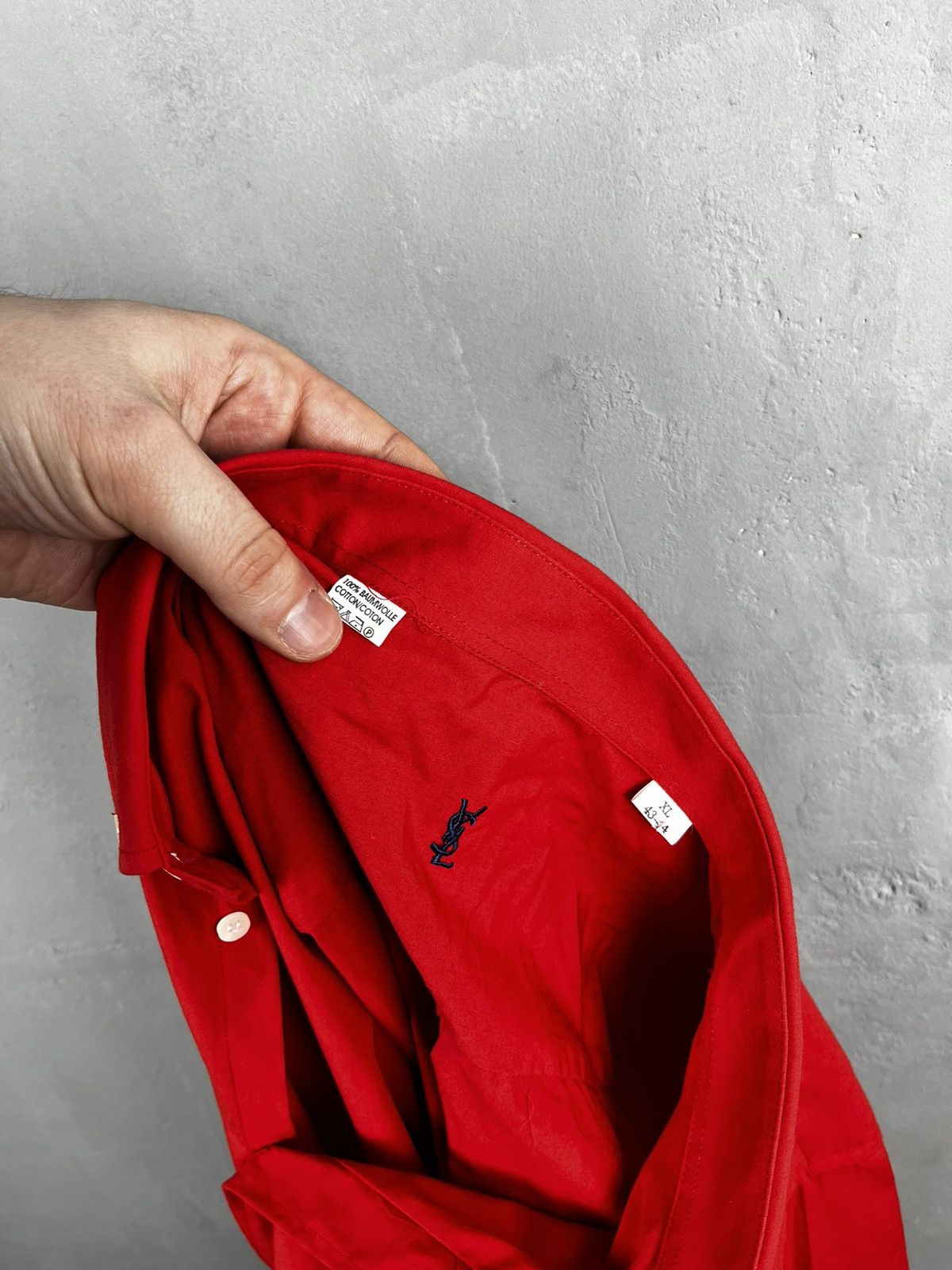 Vintage × Yves Saint Laurent yves saint laurent shirt vintage Size US XL / EU 56 / 4 - 9 Thumbnail
