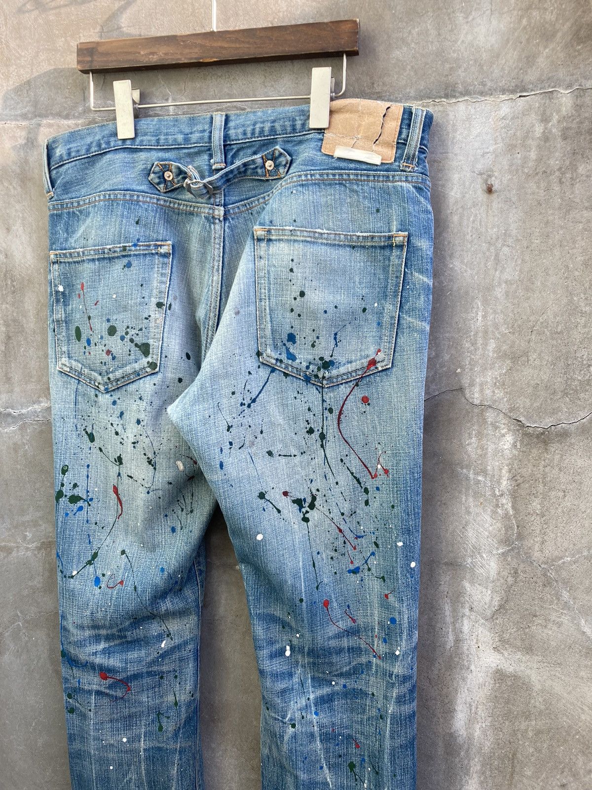Sophnet. Paint Splattered Denim Jeans Size US 36 / EU 52 - 7 Thumbnail