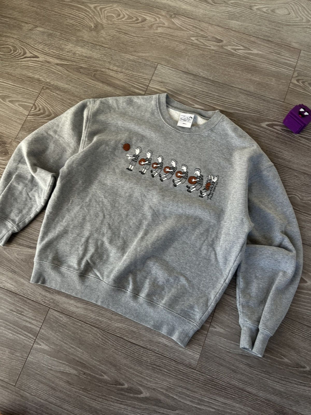 Polar Skate Co. Polar Skate Co. Archival Crew Neck SK8 Style Gray Sweatshirt Size US S / EU 44-46 / 1 - 8 Thumbnail