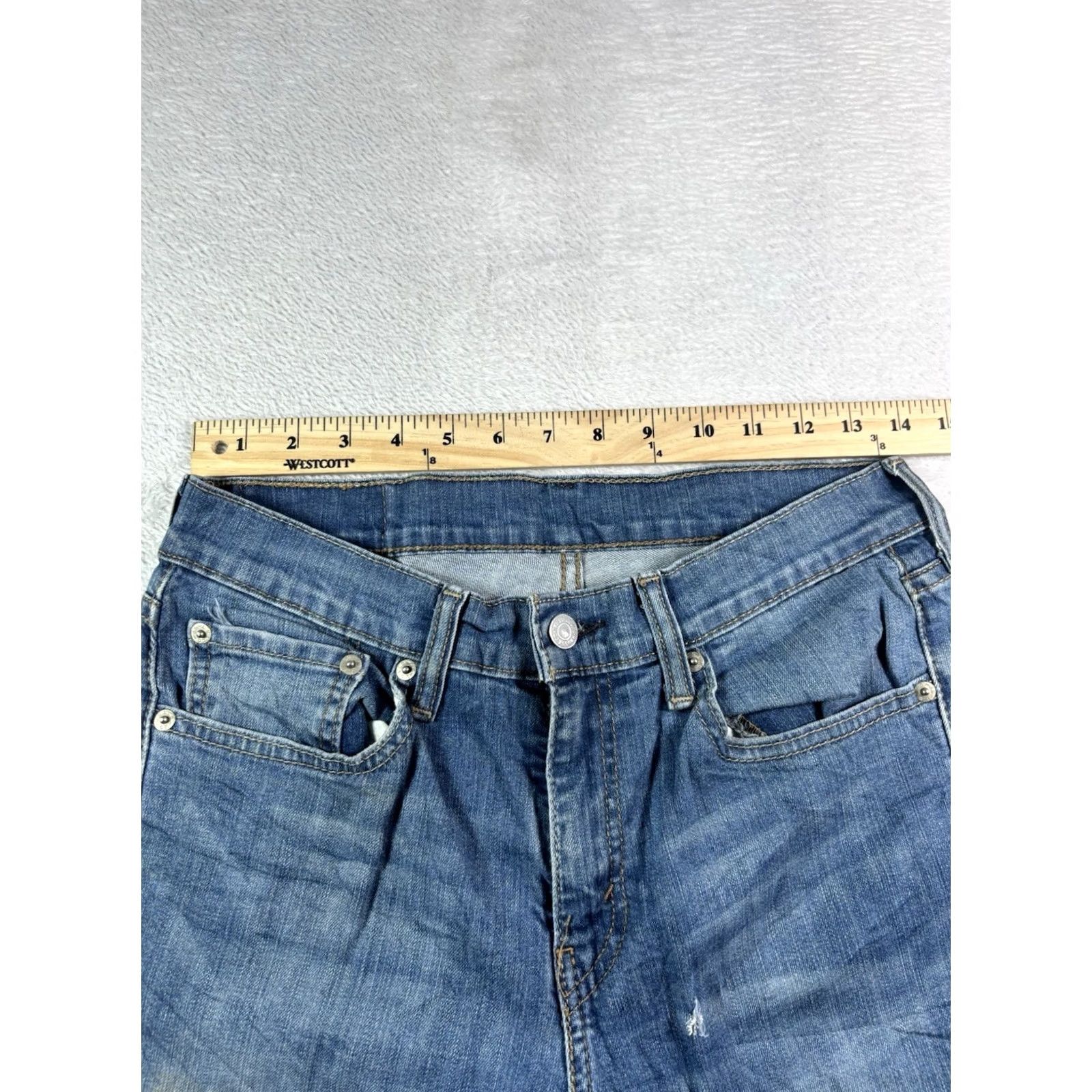 Levi's VINTAGE Levi's 511 Jeans Men's Slim Straight Leg 31x30 Medium Wash Denim Blue Size US 31 - 7 Thumbnail
