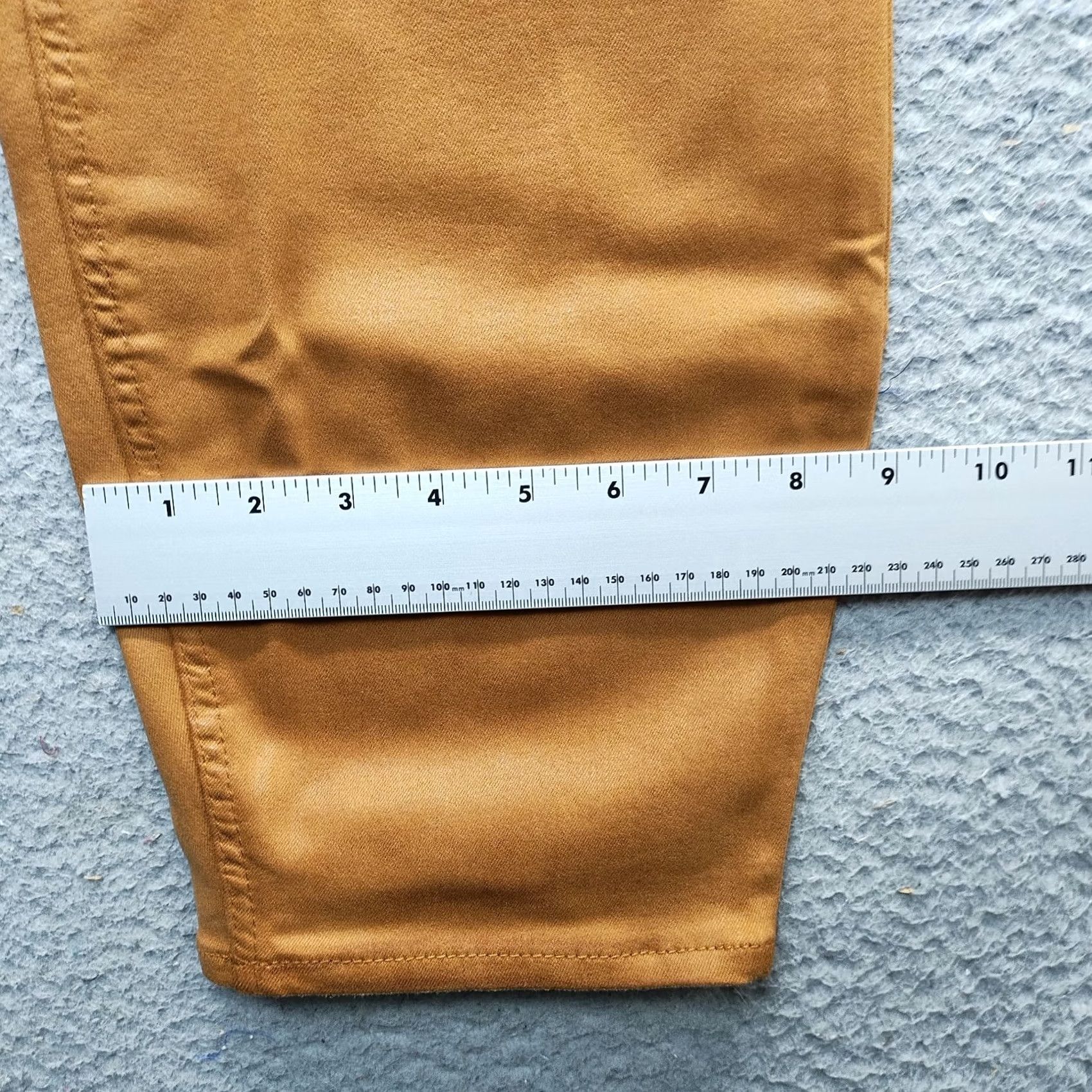 7 For All Mankind Jen7 by 7 For All Mankind Ankle Jeans Womens 26 Brown Denim Comfort Skinny Leg Size 26" / US 2 / IT 38 - 6 Thumbnail