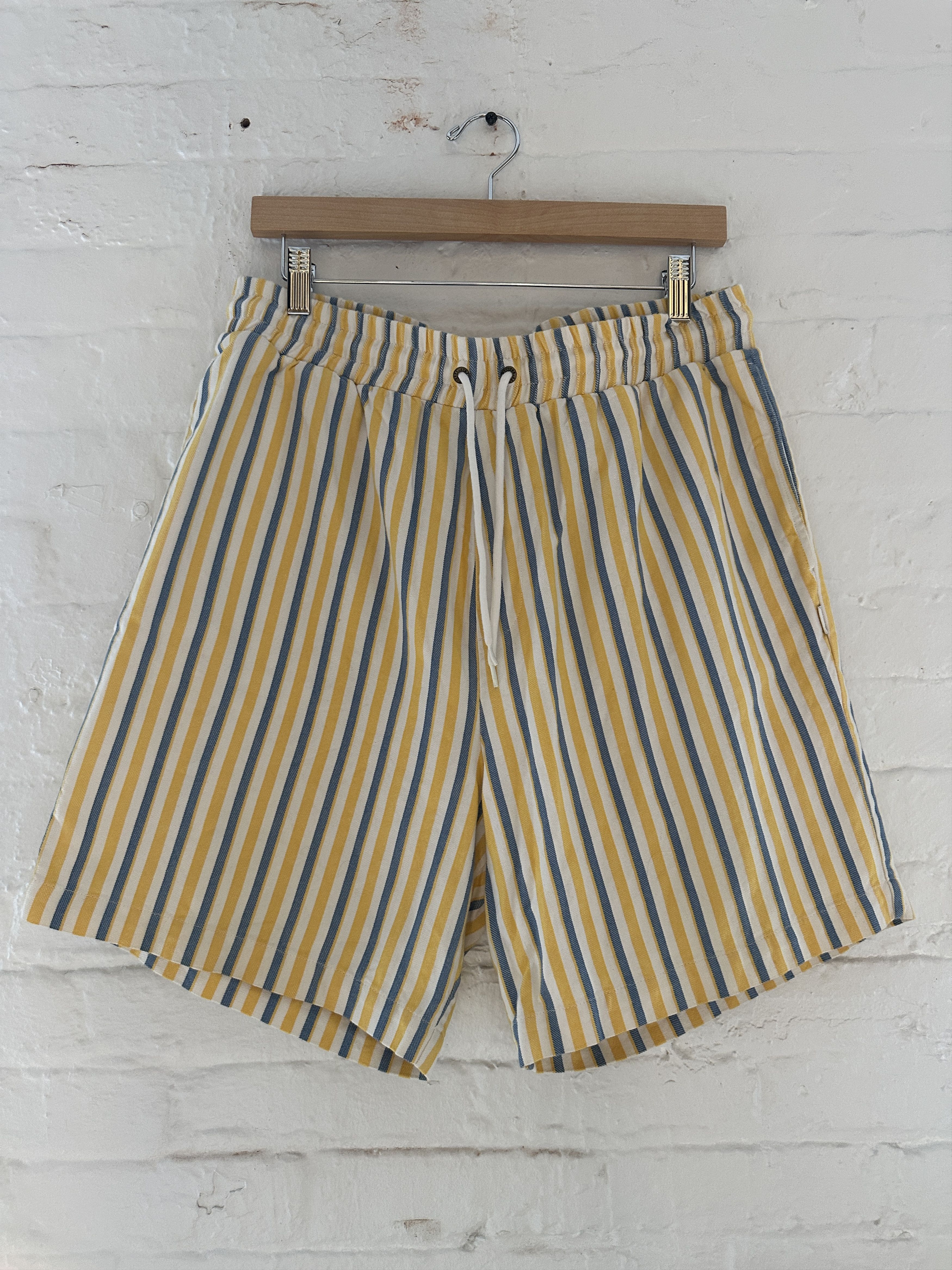 Aime Leon Dore Aime Leon Dore Striped Drawstring Shorts Size US 36 / EU 52 - 1 Thumbnail