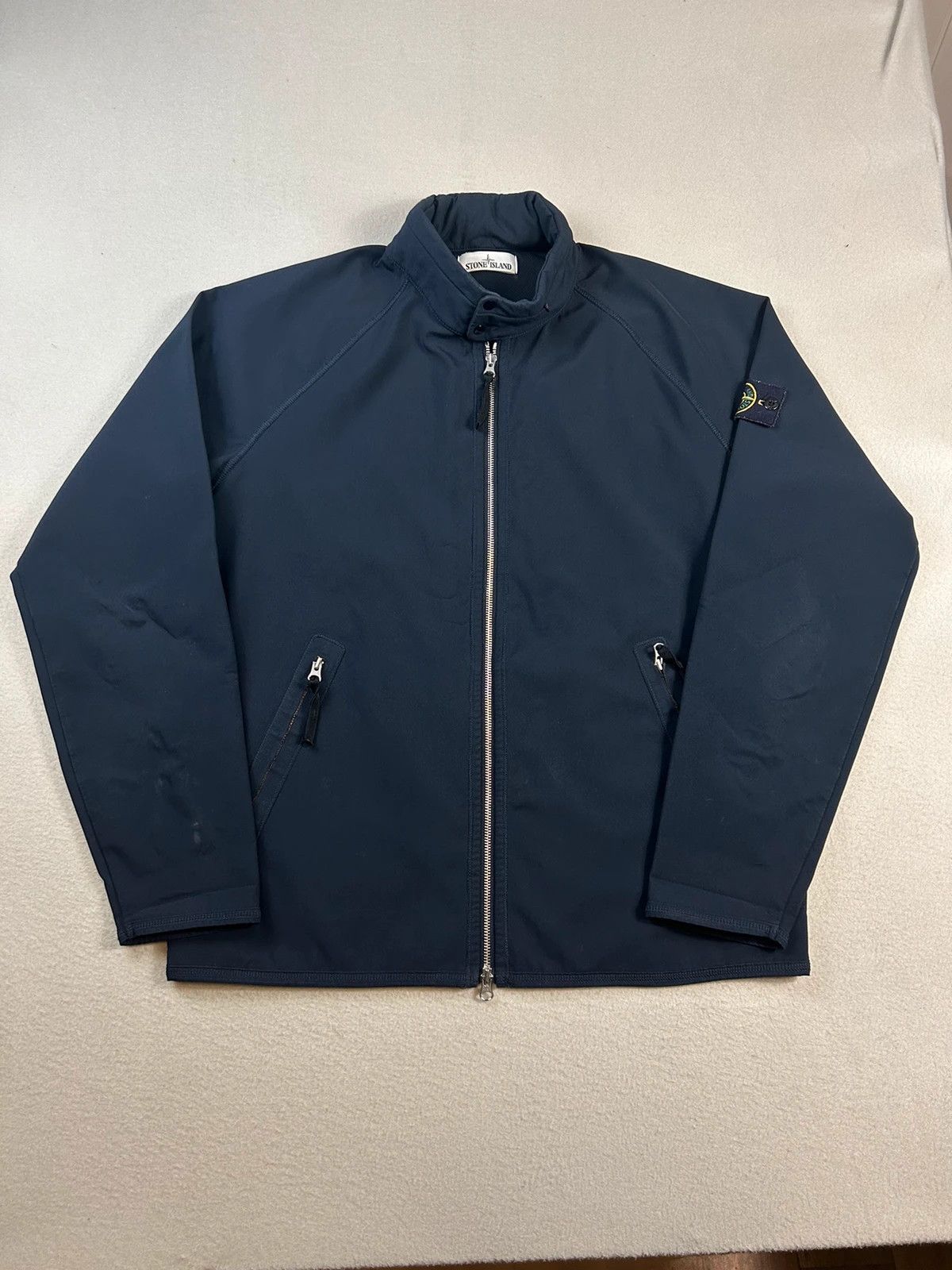 Stone Island Stone Island Streetwear Light Soft Shell Zip-Up Size US XL / EU 56 / 4 - 1 Thumbnail