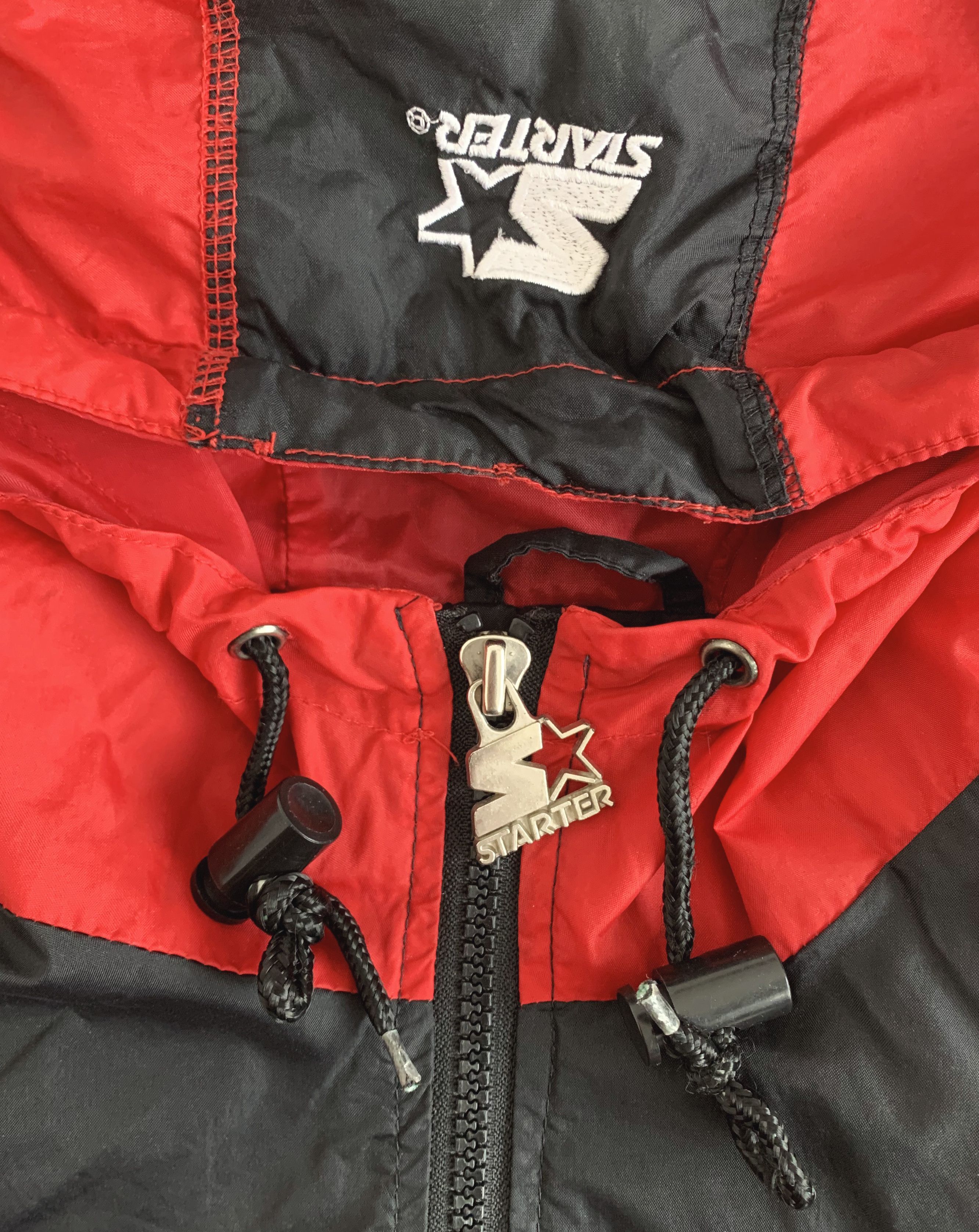 Starter Vintage 90s STARTER Chicago Bulls Windbreaker Pullover NBA Size US M / EU 48-50 / 2 - 7 Thumbnail