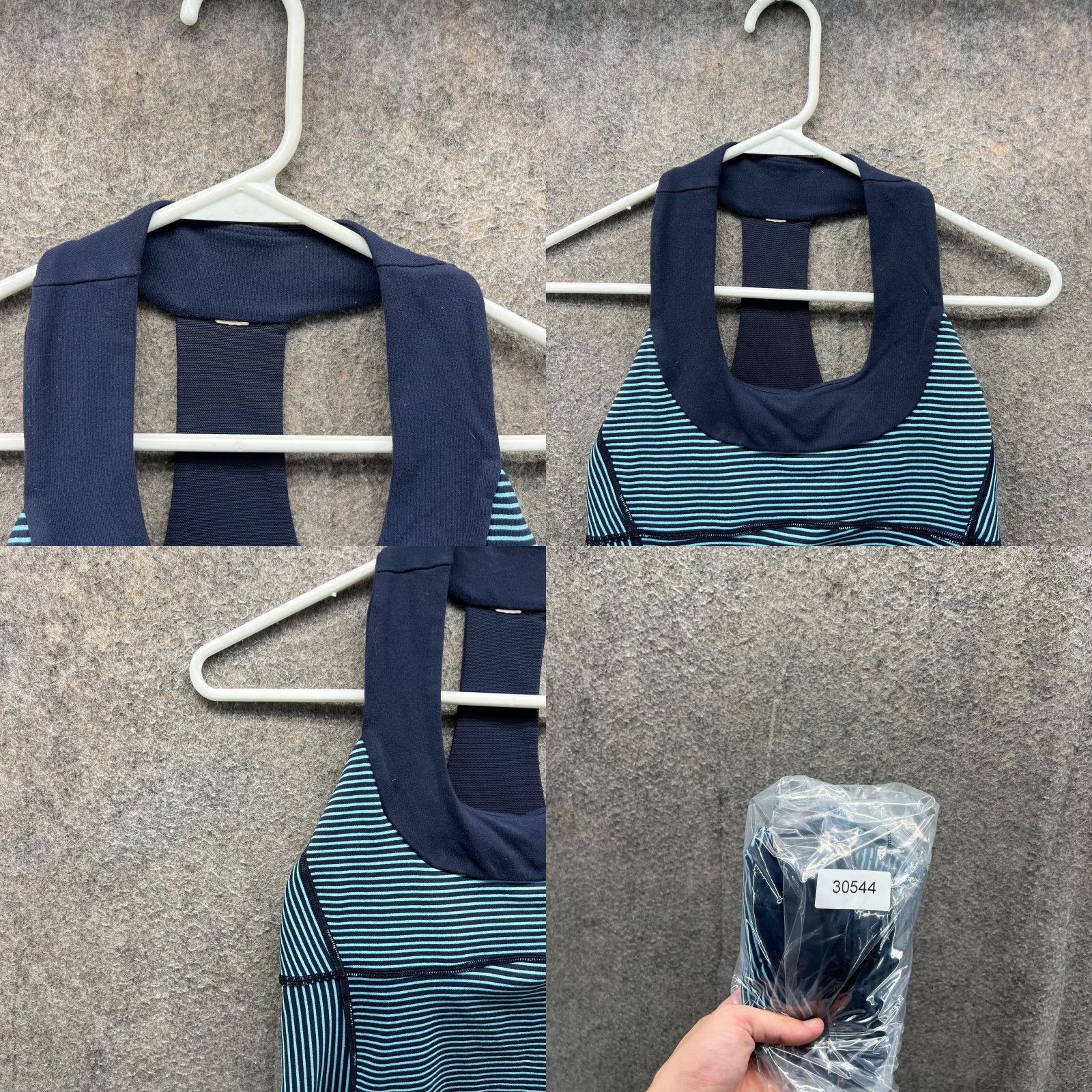 Lululemon VINTAGE Lululemon Shirt Womens 0 Blue Tank Top Racerback Athletic Training Scoop Neck Size XS / US 0-2 / IT 36-38 - 8 Thumbnail