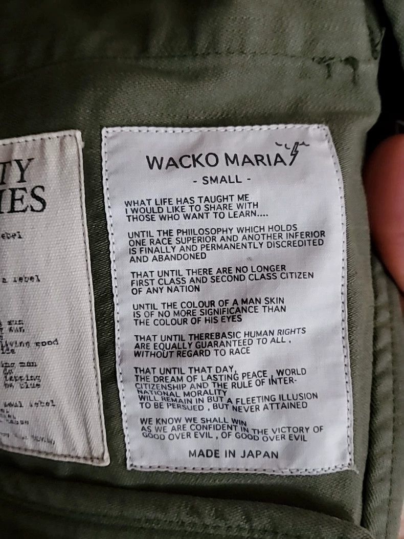Wacko Maria wacko maria jacket Size US S / EU 44-46 / 1 - 6 Thumbnail
