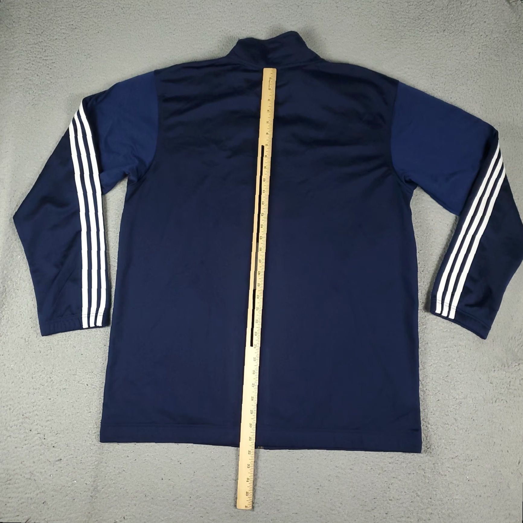Adidas Adidas Jacket Mens Large Blue Lightweight Full Zip Track Jacket Sports Modern Mens Size US L / EU 52-54 / 3 - 5 Thumbnail