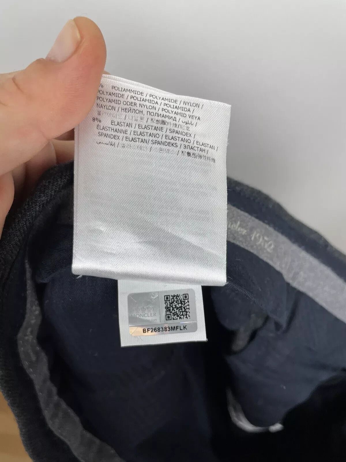 Moncler Moncler Pantalone Sportivo Mens Horse Riding Wool Pants Size US 34 / EU 50 - 12 Thumbnail