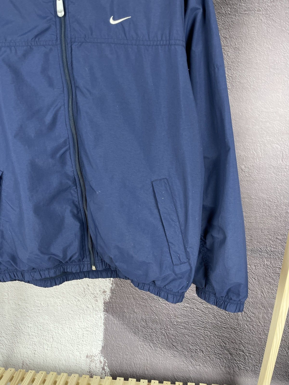 Nike Nike vintage y2k blue centre back logo track top jacket Size US M / EU 48-50 / 2 - 6 Thumbnail