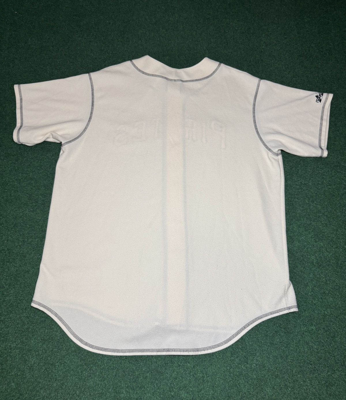 Majestic Vtg Pittsburgh Pirates Majestic USA Made Baseball Jersey Size US XL / EU 56 / 4 - 2 Thumbnail