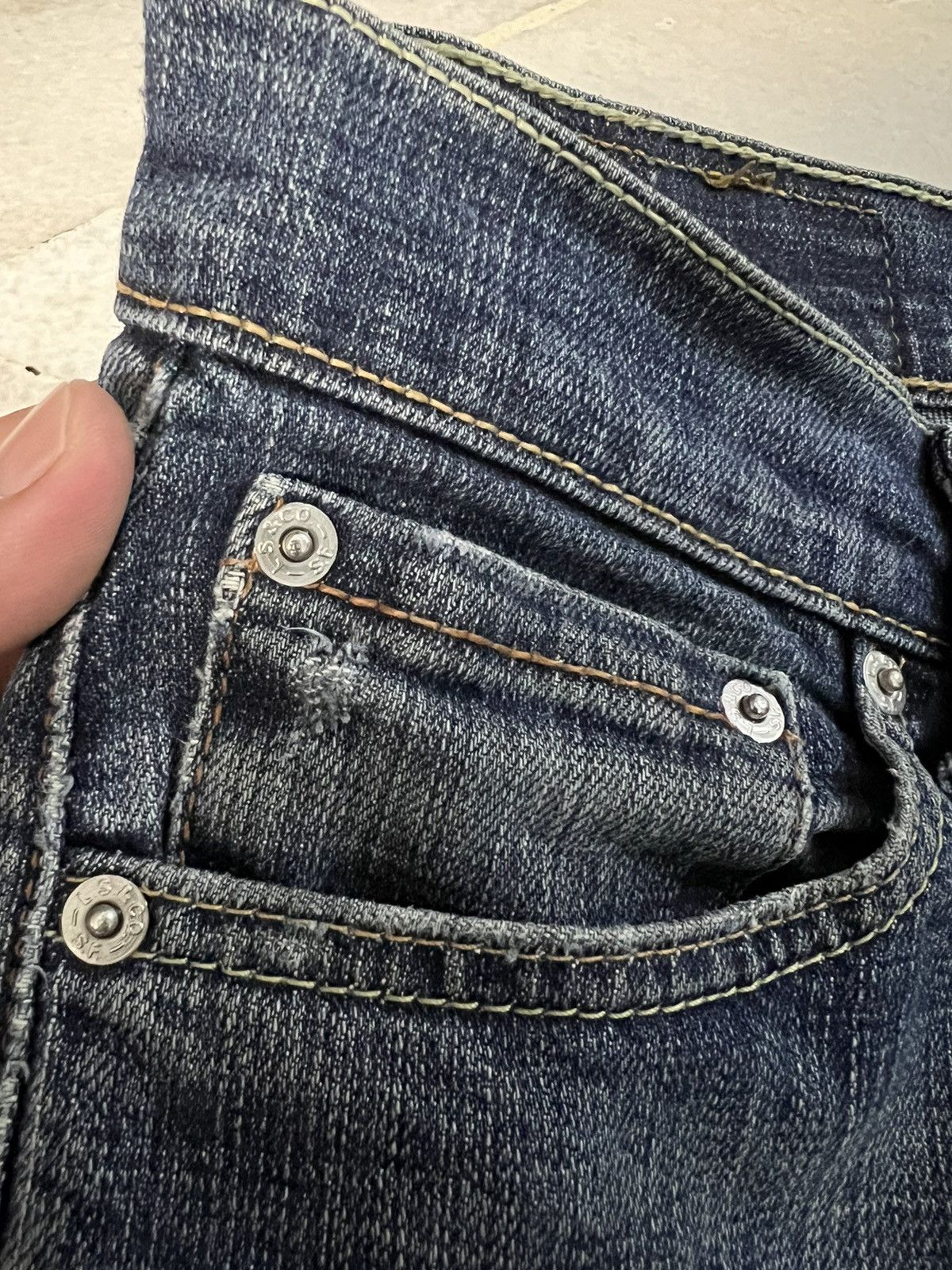 Levi's × Levi's Vintage Clothing VINTAGE LEVIS 529 FLARE JEANS Size US 30 / EU 46 - 6 Thumbnail