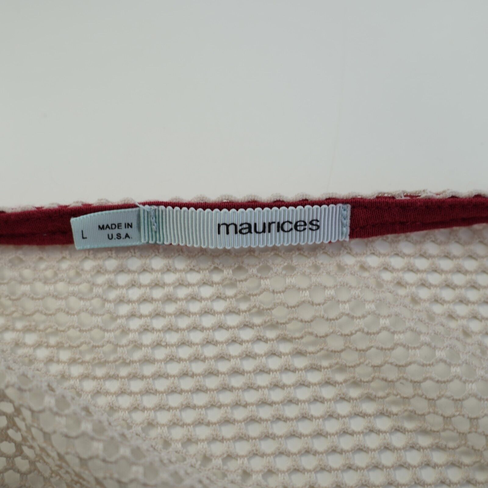Designer Maurices Open Top Polyester Spanex And Mesh Pink Atzec Large Size L / US 10 / IT 46 - 4 Thumbnail