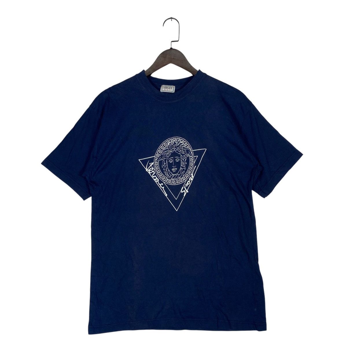 Versace Vintage 90s Versace Sport T Shirt Size US M / EU 48-50 / 2 - 2 Thumbnail