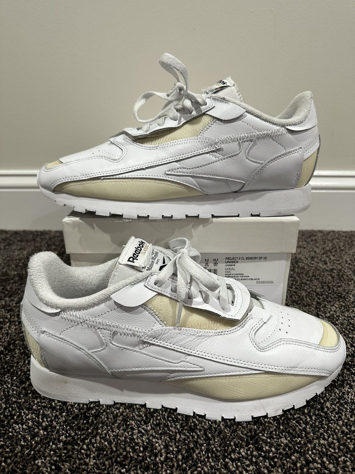 Maison Margiela × Reebok Reebok Classic Re-Co Margiela Project 0 Memory Of V2 Sneaker Size US 10.5 / EU 43-44 - 1 Thumbnail