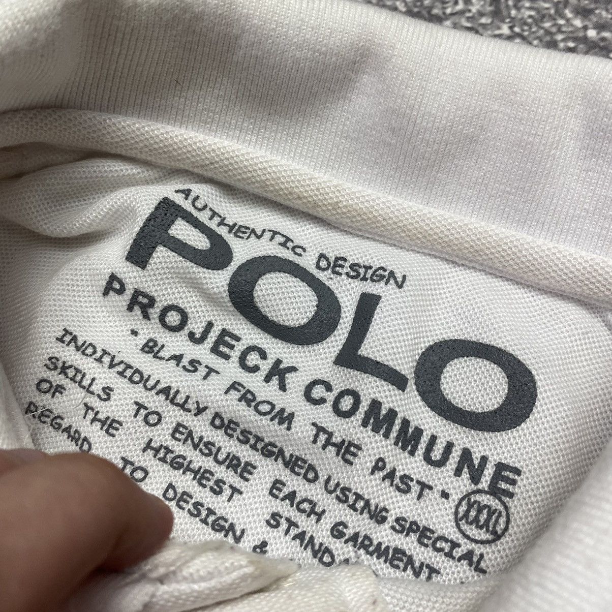 Vintage Vintage Polo Ralph Lauren Big Logo 3 y2k polo Size US XL / EU 56 / 4 - 11 Thumbnail