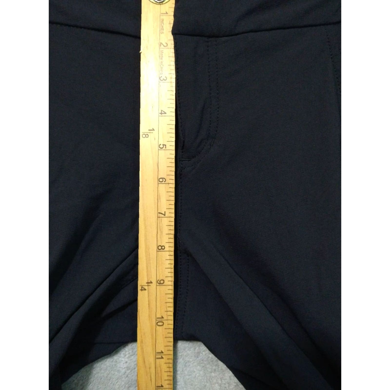 Athleta Athleta Pants Womens 4 Black Wander Stash Skinny Low Rise Nylon Spandex Stretch Athletic Hiking Size 27" / US 4 / IT 40 - 4 Thumbnail