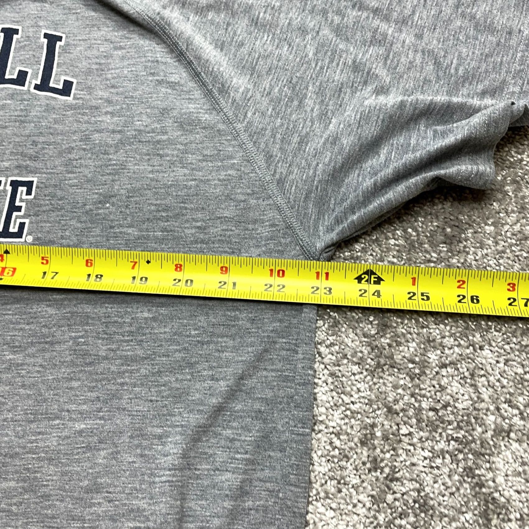Under Armour Under Armour Shirt Mens L Gray Baseball Hall of Fame Logo Stretch Casual Tee Size US L / EU 52-54 / 3 - 6 Thumbnail