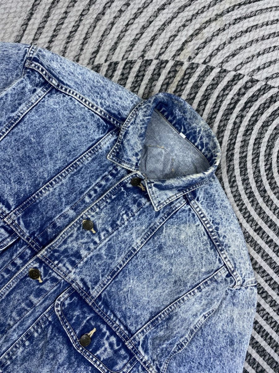 Japanese Brand Vintage Bell Scott Blue Washed Baggy Trucker Denim Jacket Size M / US 6-8 / IT 42-44 - 7 Thumbnail