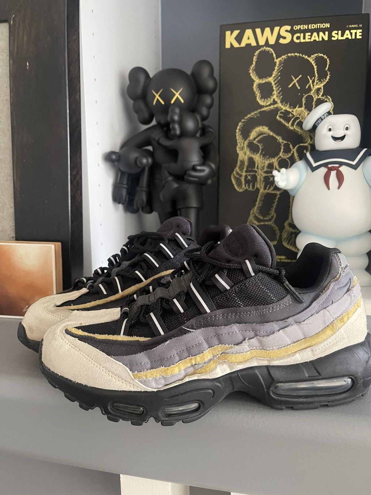 Comme des Garcons Homme Plus × Nike Nike Comme Des Garcons Homme Plus Air Max 95 Black Size 9 Size US 9 / EU 42 - 3 Thumbnail