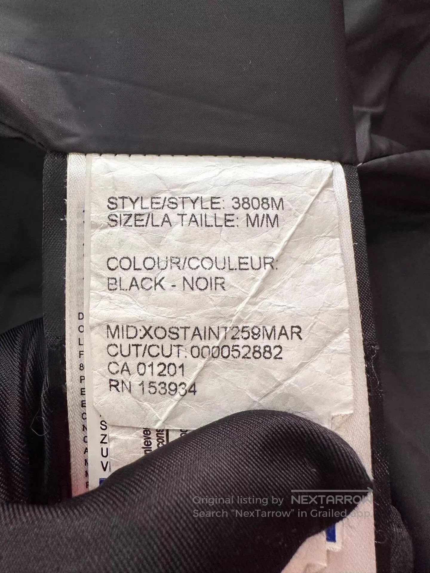 Canada Goose Black Puffer Coat with Fur Trimmed Hood. Size US M / EU 48-50 / 2 - 7 Thumbnail
