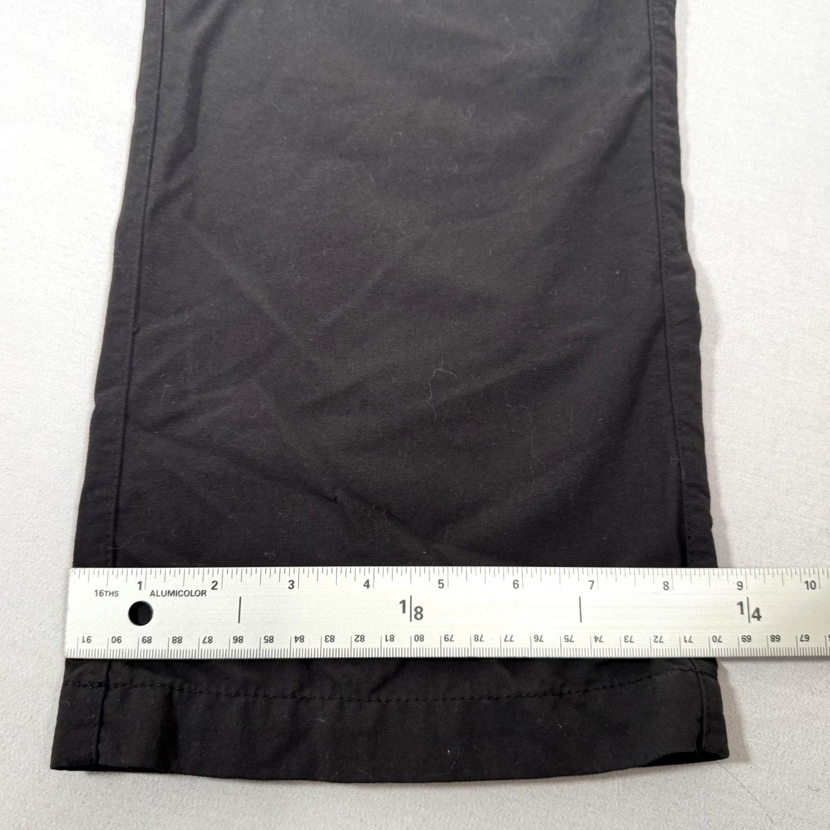 Vintage Clothing Arts Pants Mens Black 38x30 Pick Pocket Proof Travel Chino Lightweight Size US 38 / EU 54 - 5 Thumbnail