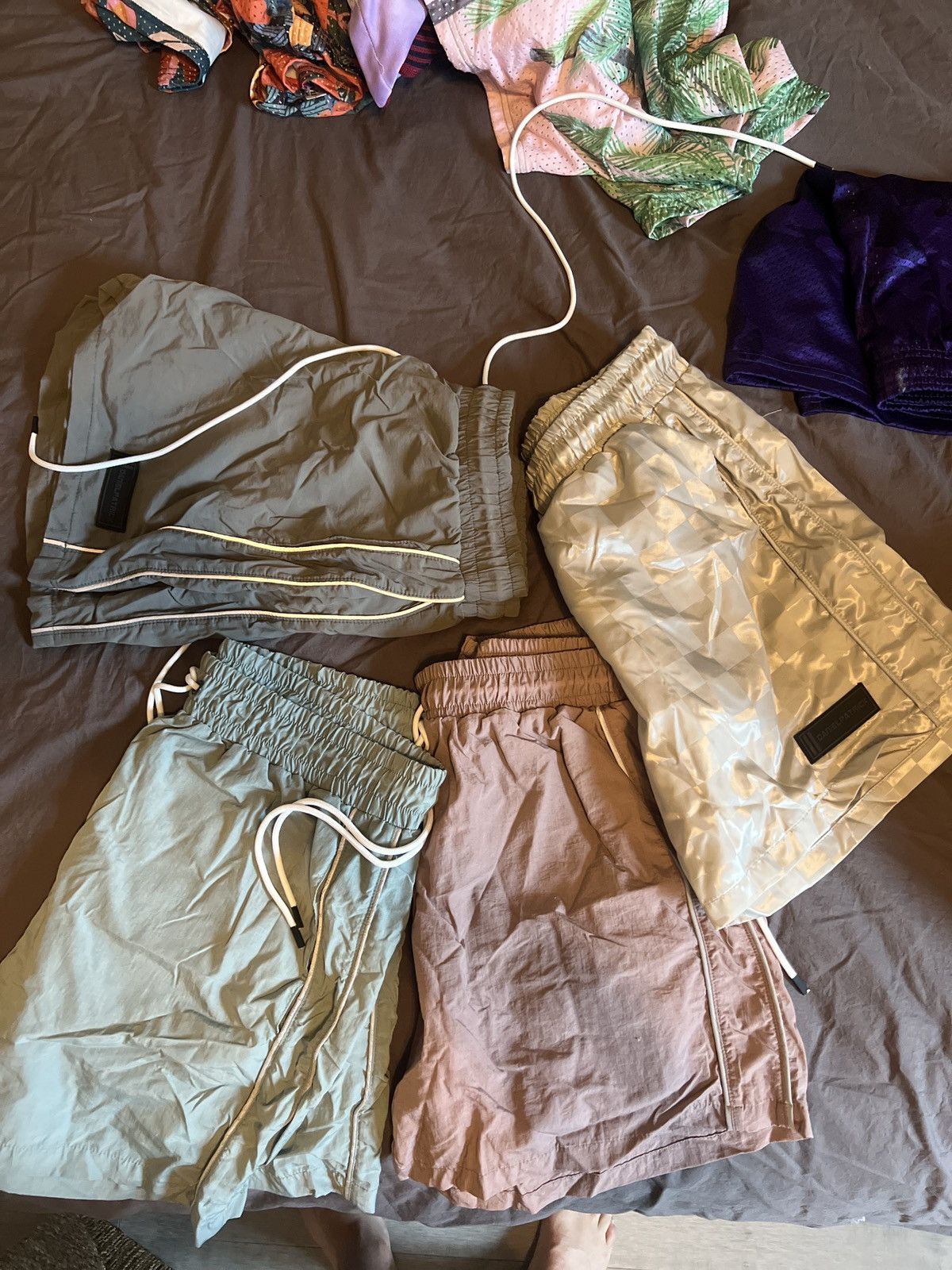 Daniel Patrick Set of 4 nylon training shorts Size US 33 - 1 Thumbnail