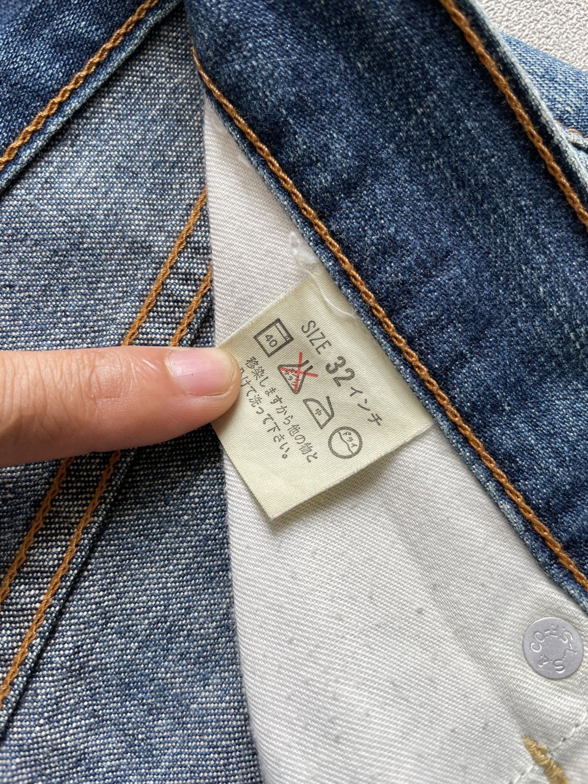 Levi's Selvedge Levi's 504 X Japanese Brand X Vintage Size US 31 - 11 Thumbnail