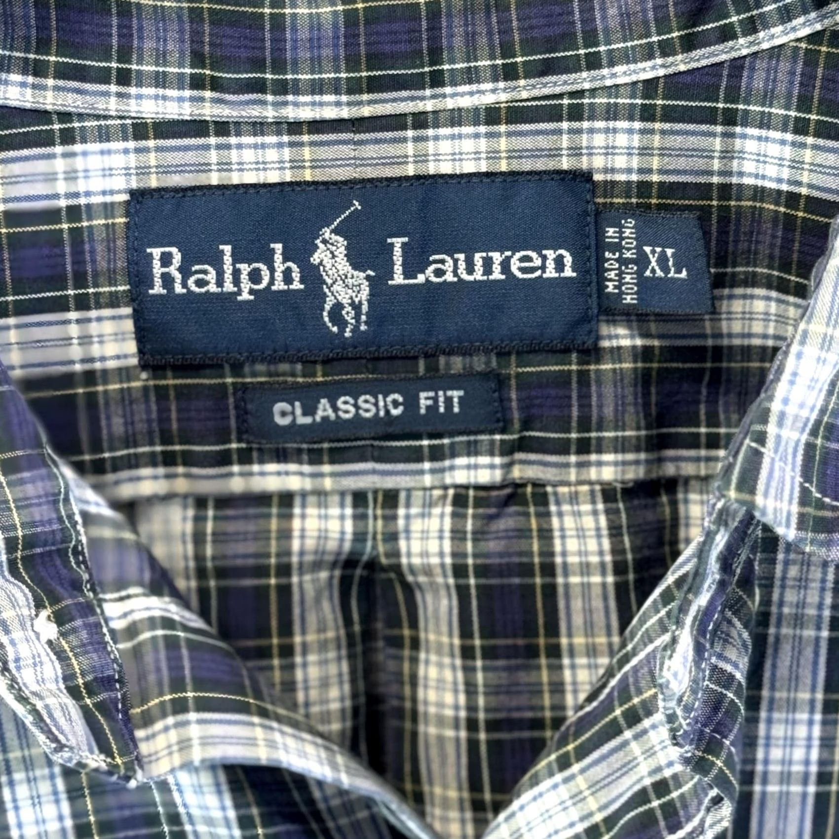 Ralph Lauren Ralph Lauren Shirt Mens XL Blue Green Plaid Classic Fit Button-Down Size US XL / EU 56 / 4 - 4 Thumbnail