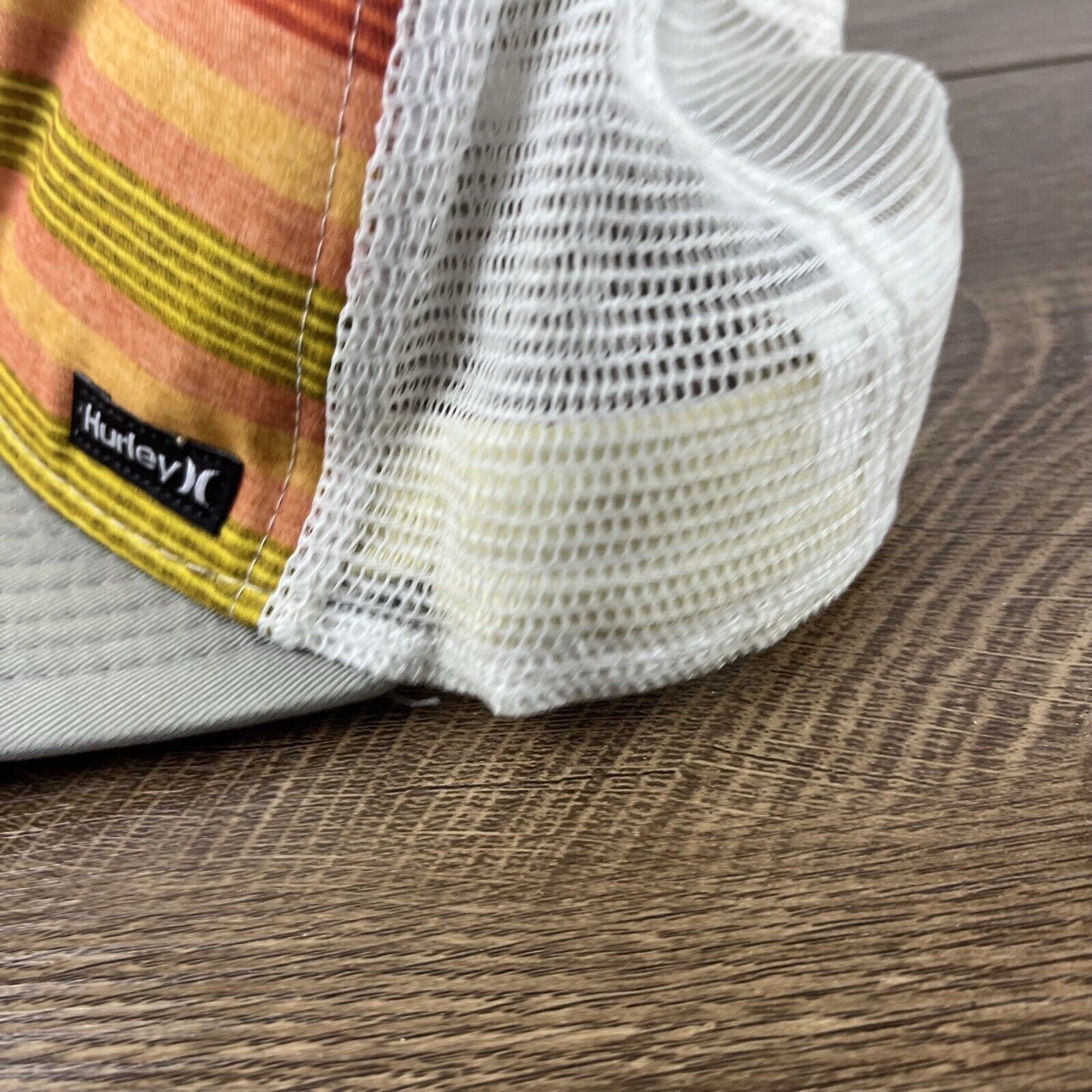 Hurley Hurley Snapback Hat Cap Snapback Hat Orange Adjustable Hat A Size ONE SIZE - 10 Thumbnail