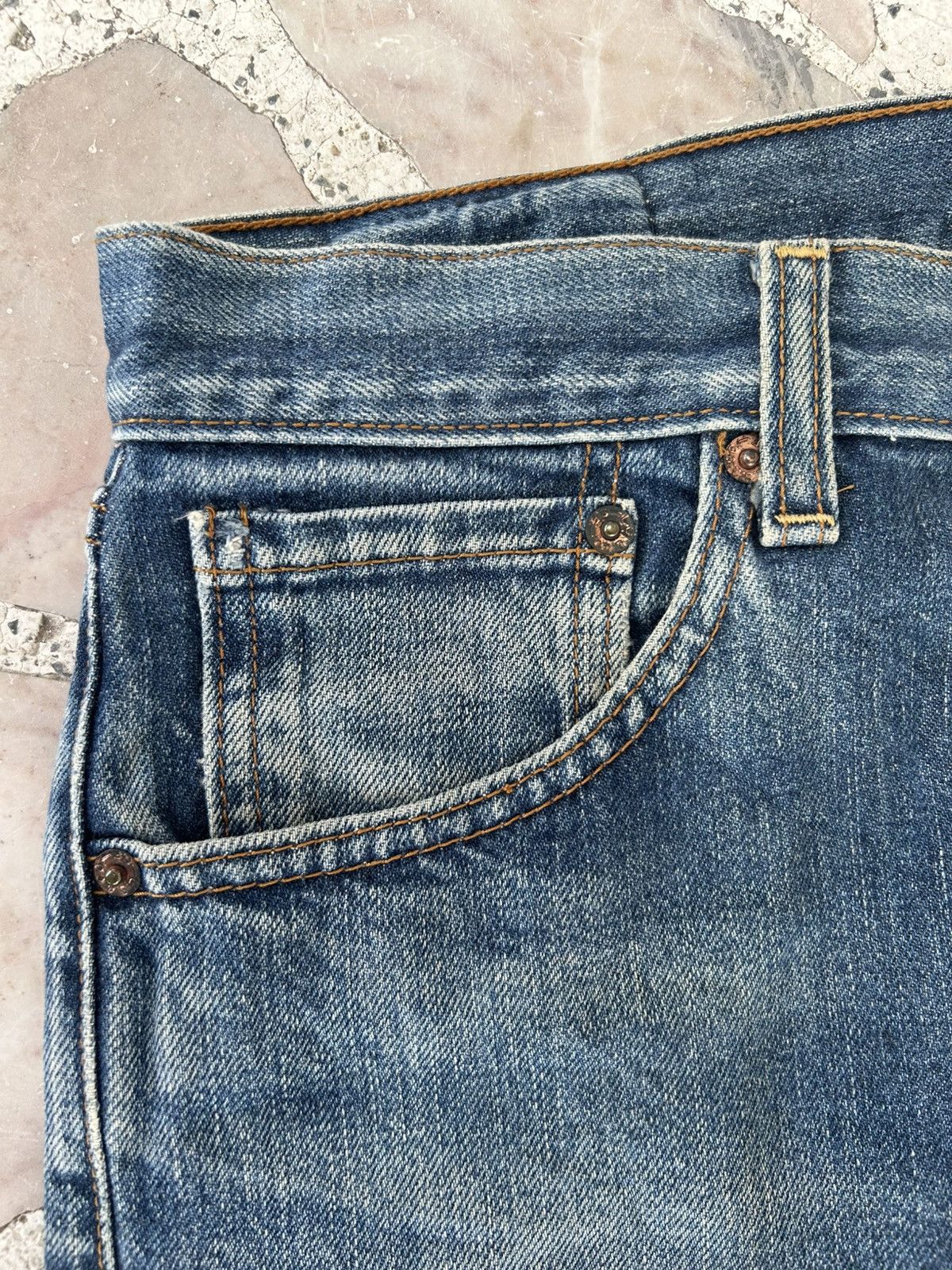 Levi's Levis 503 90s Vintage Distress Denim Size US 29 - 5 Thumbnail