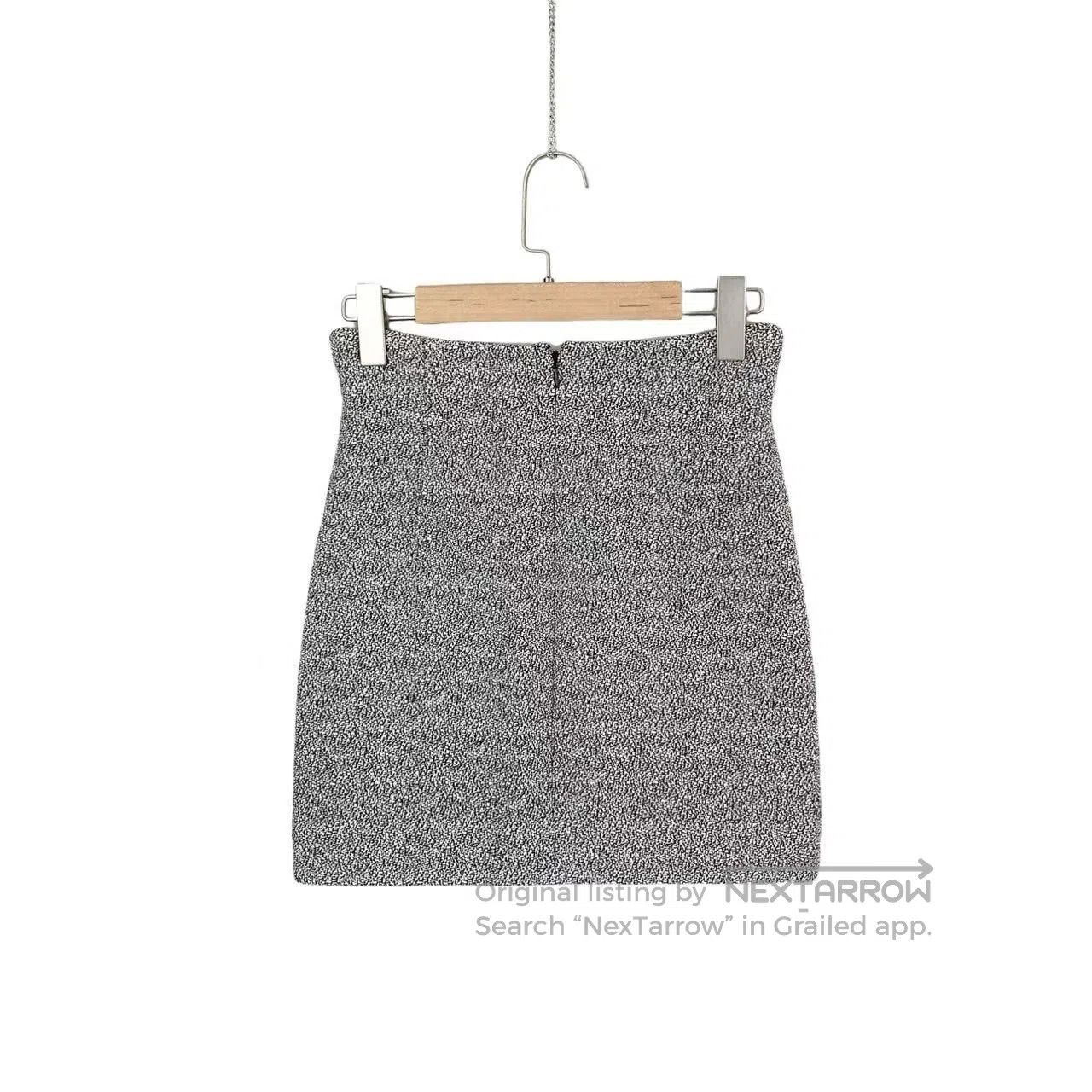 Dior Dior Snowflakes mixed with gray skirts| Size 25" / US 0 / IT 36 - 2 Thumbnail
