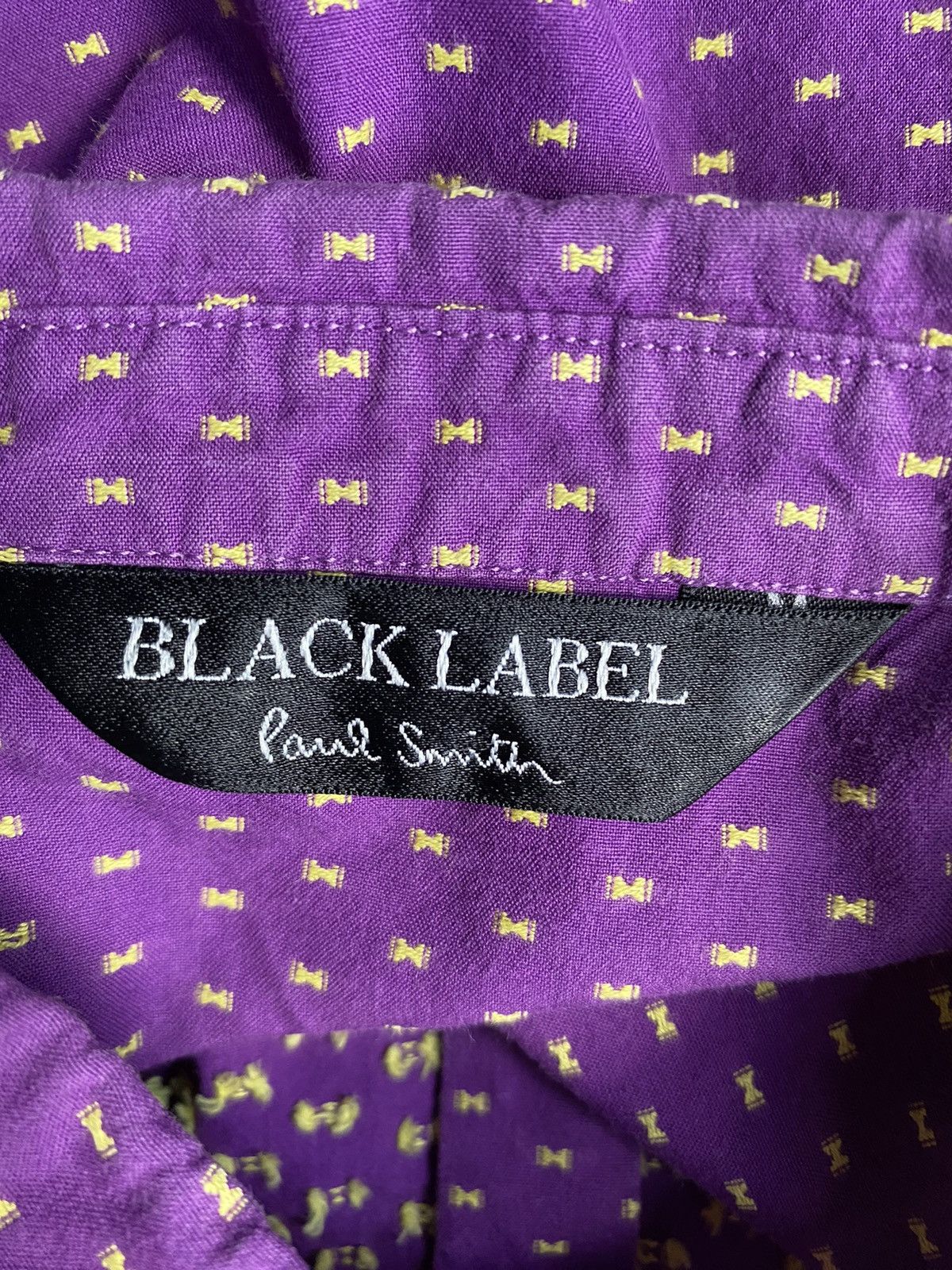 Paul Smith Paul Smith black label purple shirt Size S / US 4 / IT 40 - 6 Thumbnail