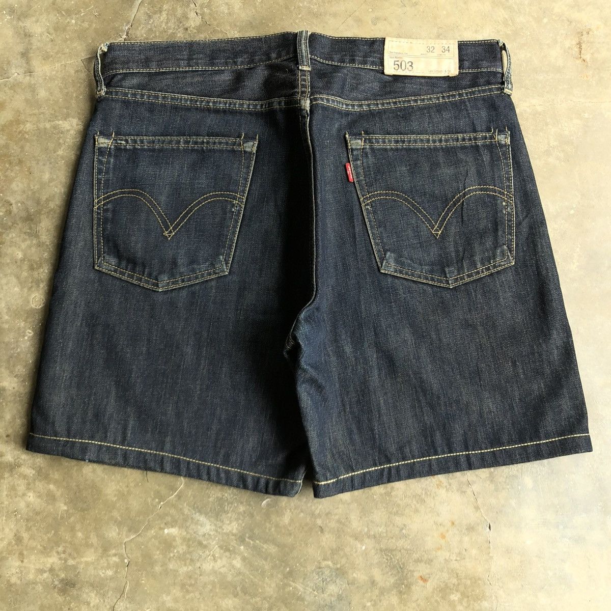 Levi's Vintage Clothing Vintage Levis 503 32x34 Denim Jeans Short Pants Size US 33 - 5 Thumbnail